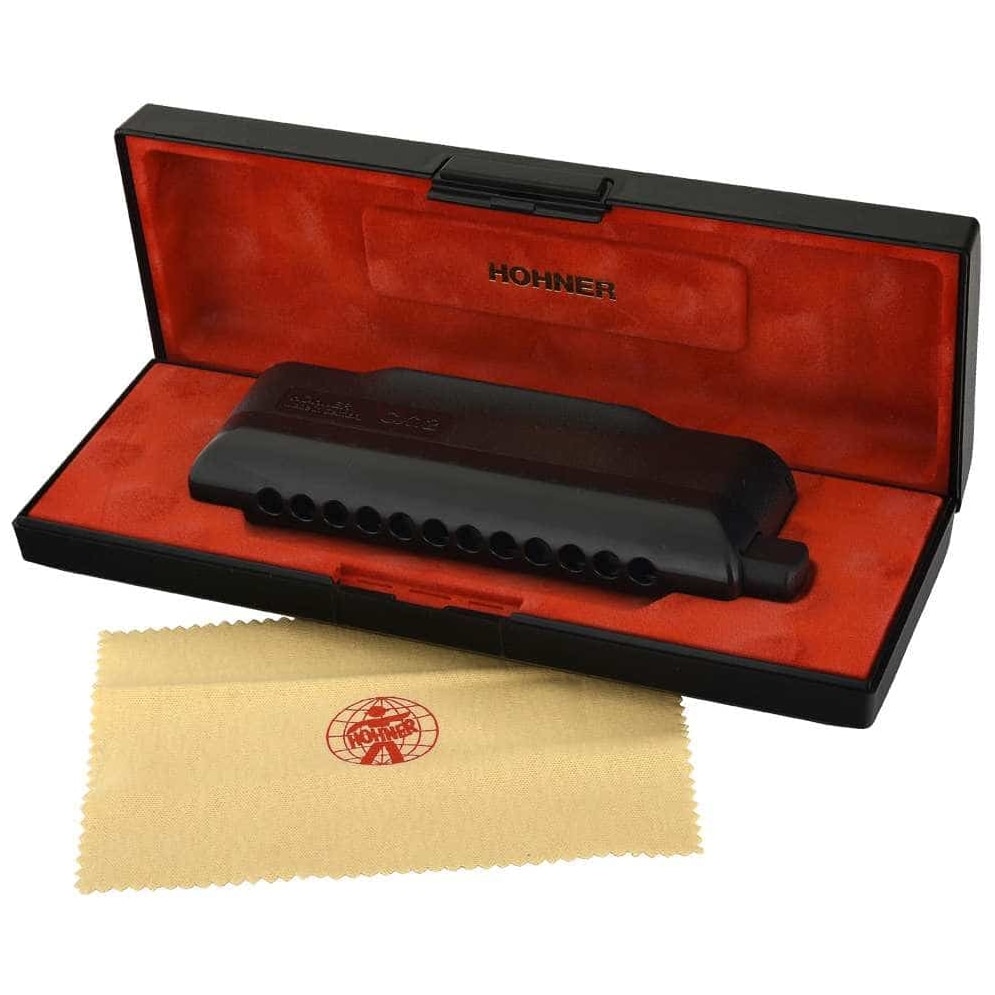 Hohner - Hohner Chromonica CX-12 C Schwarz - 2