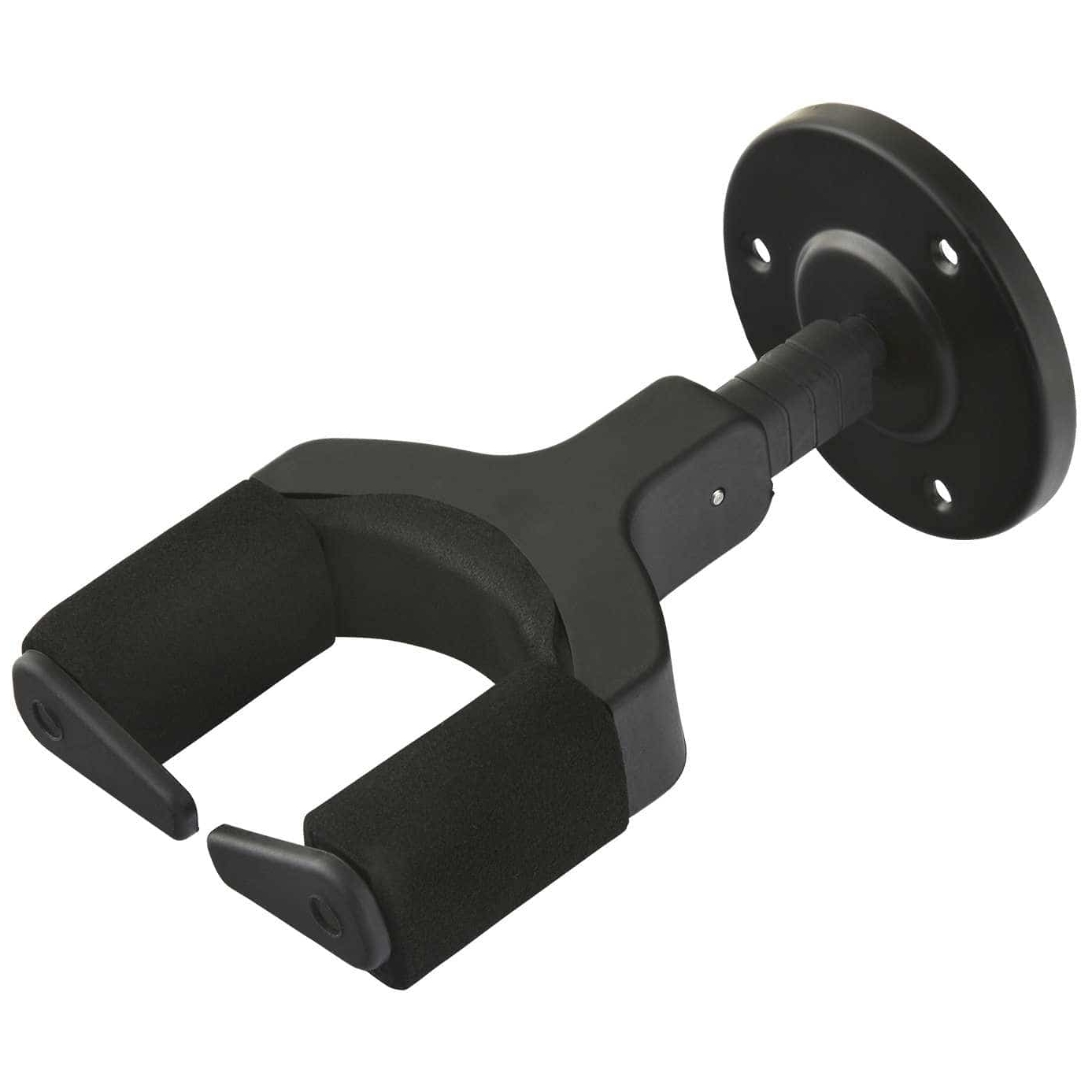 Image of Stand art gitarrenwandhalter schwarz, selbstsichernd 10003734 1