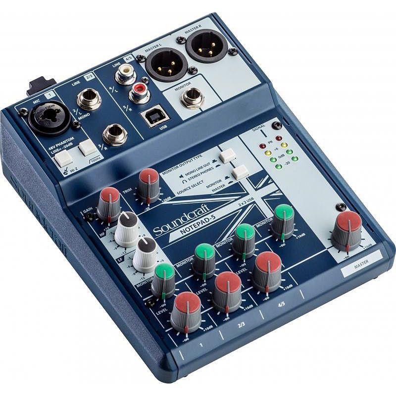 Soundcraft Notepad-5