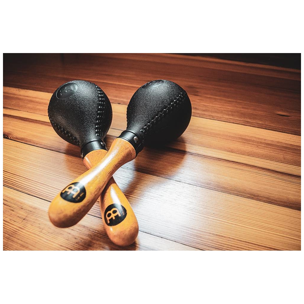 Meinl Percussion - Meinl Percussion PM2BK - Concert Maracas, Black - 3