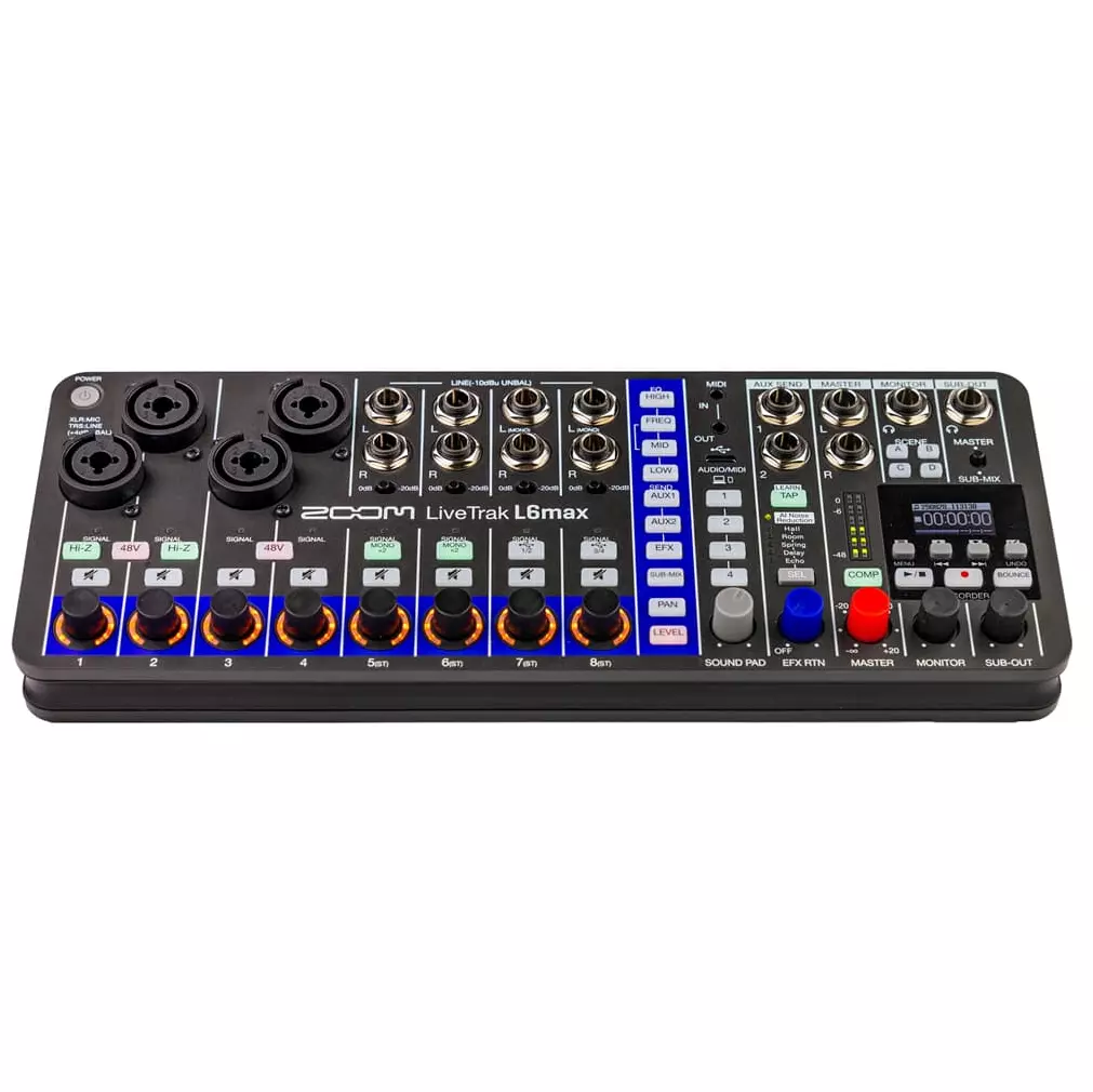 Zoom LiveTrak L6max 2