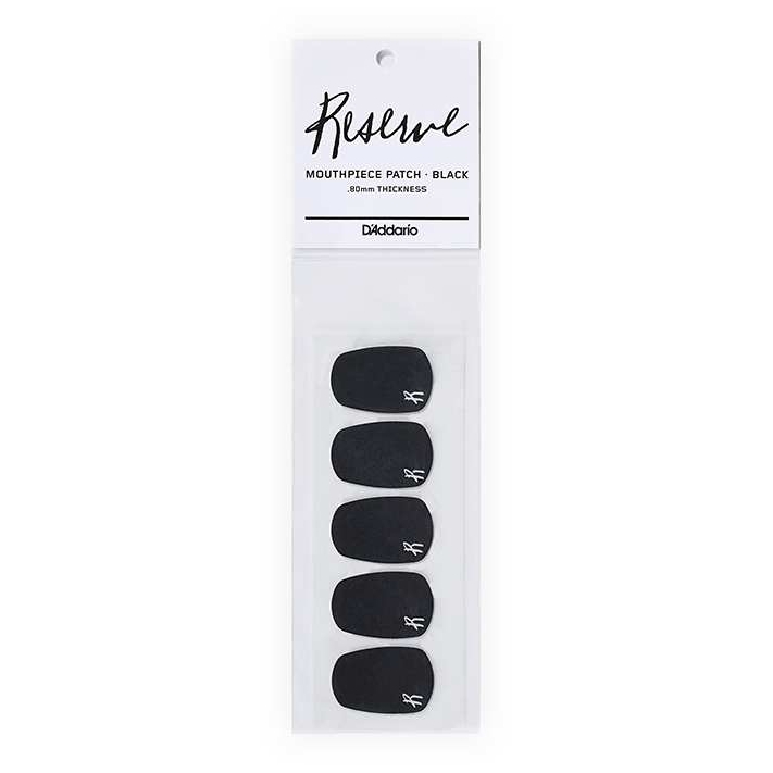 D’Addario Woodwinds Reserve - Mundstück Patch Schwarz - 5er Pack 10014877-0