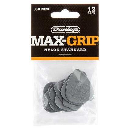 Dunlop - Dunlop Pick Nylon Max Grip 0.60 - Players Pack