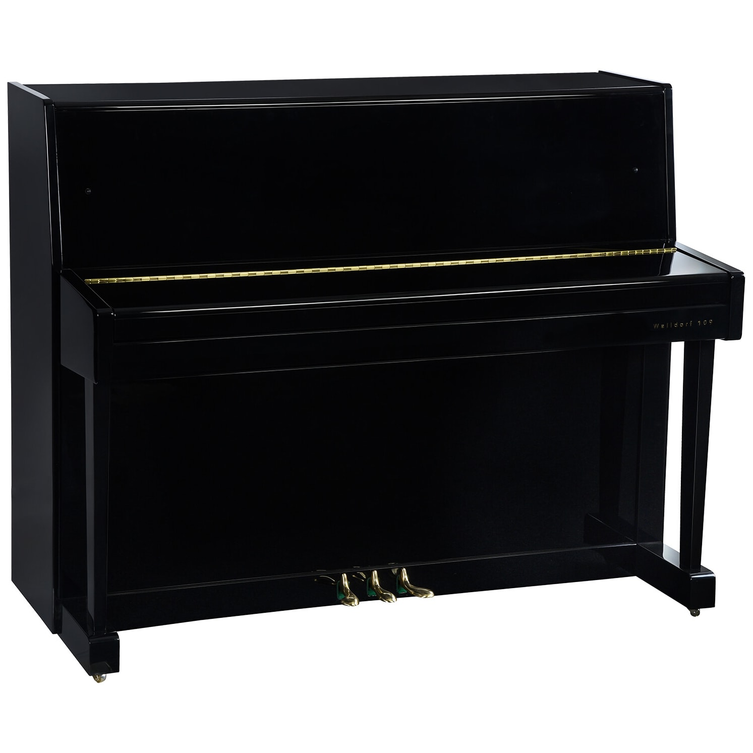 Session Original Walldorf 109 Klavier Schwarz Hochglanz mit Silent System 10021576-1
