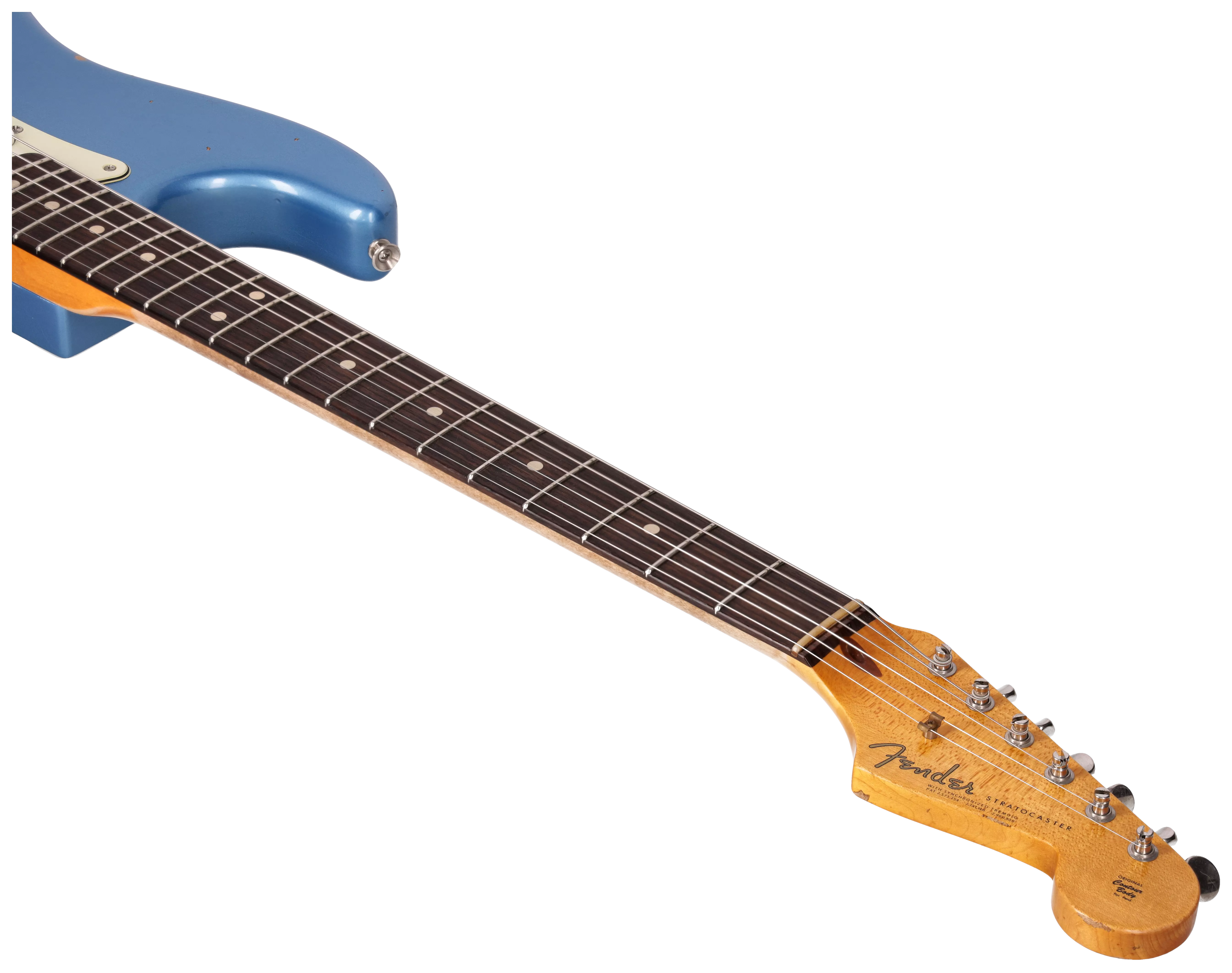 Fender Custom Shop 1963 Stratocaster Relic Aged Lake Placid Blue Metallic #1 13