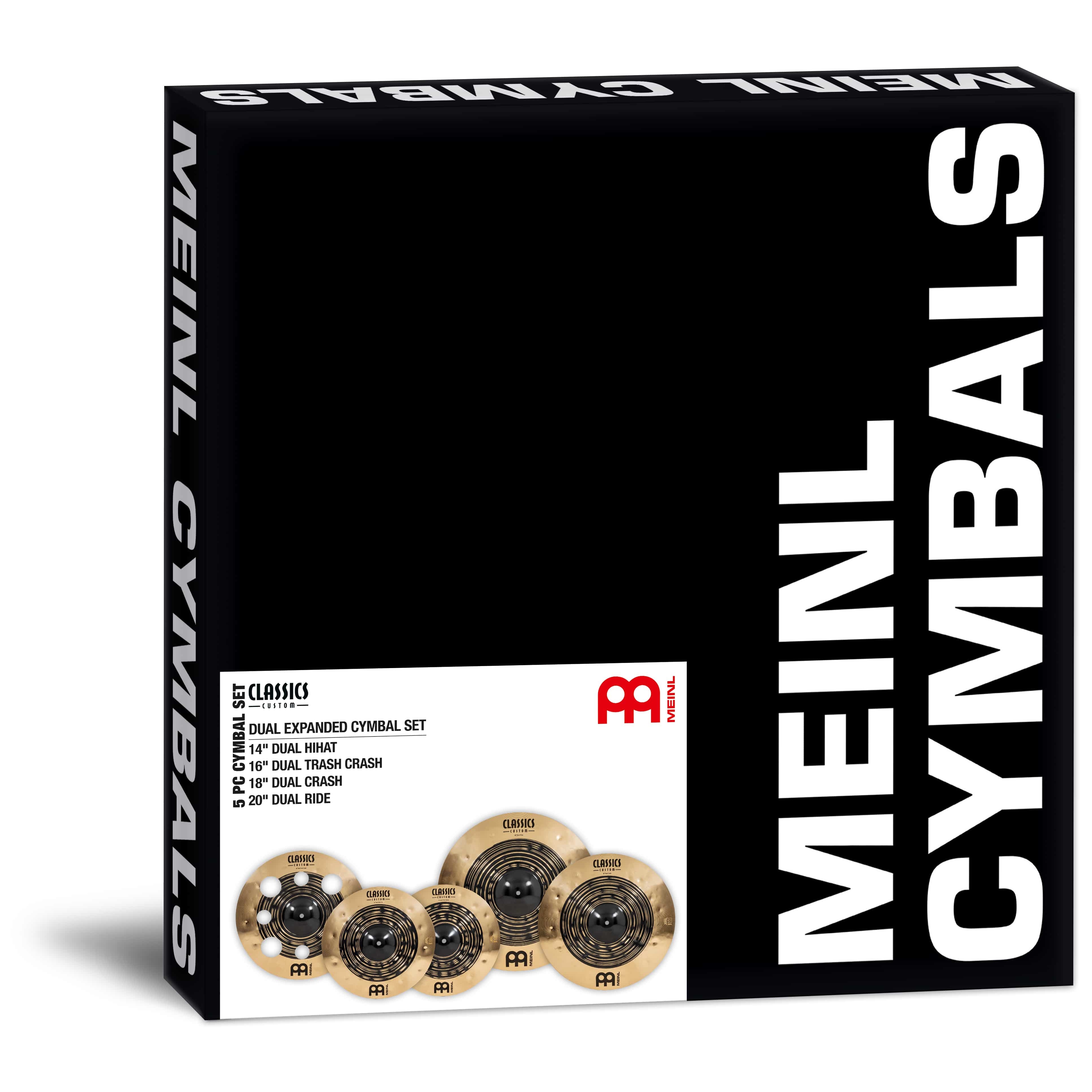 Meinl Cymbals - Meinl Cymbals CCDU4680 - Classics Custom Dual Expanded Cymbal Set - 2