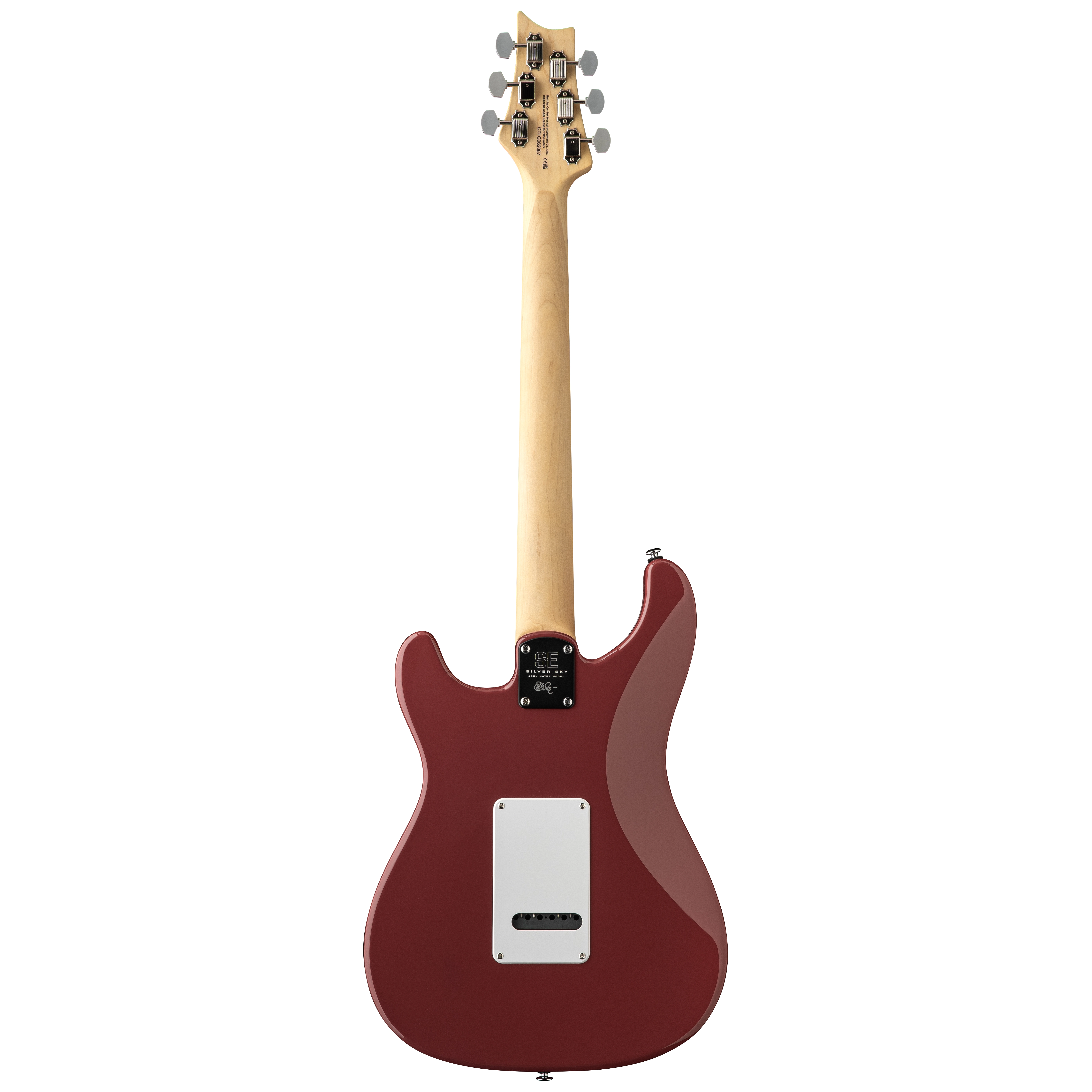 PRS SE Silver Sky Derby Red 2
