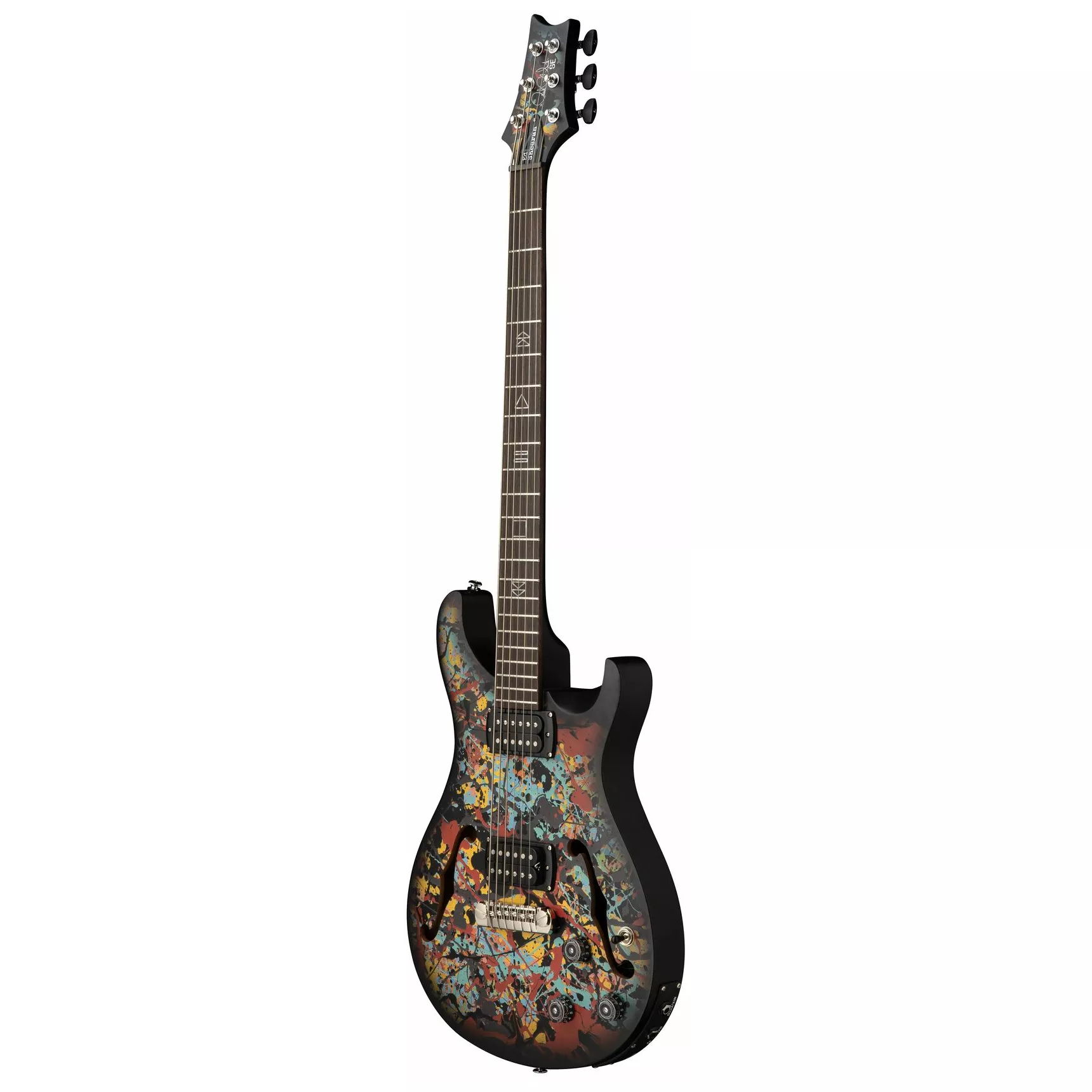 PRS LTD. Ed Sheeran Cosmic Splash Hollowbody Baritone Cosmic Splash 2