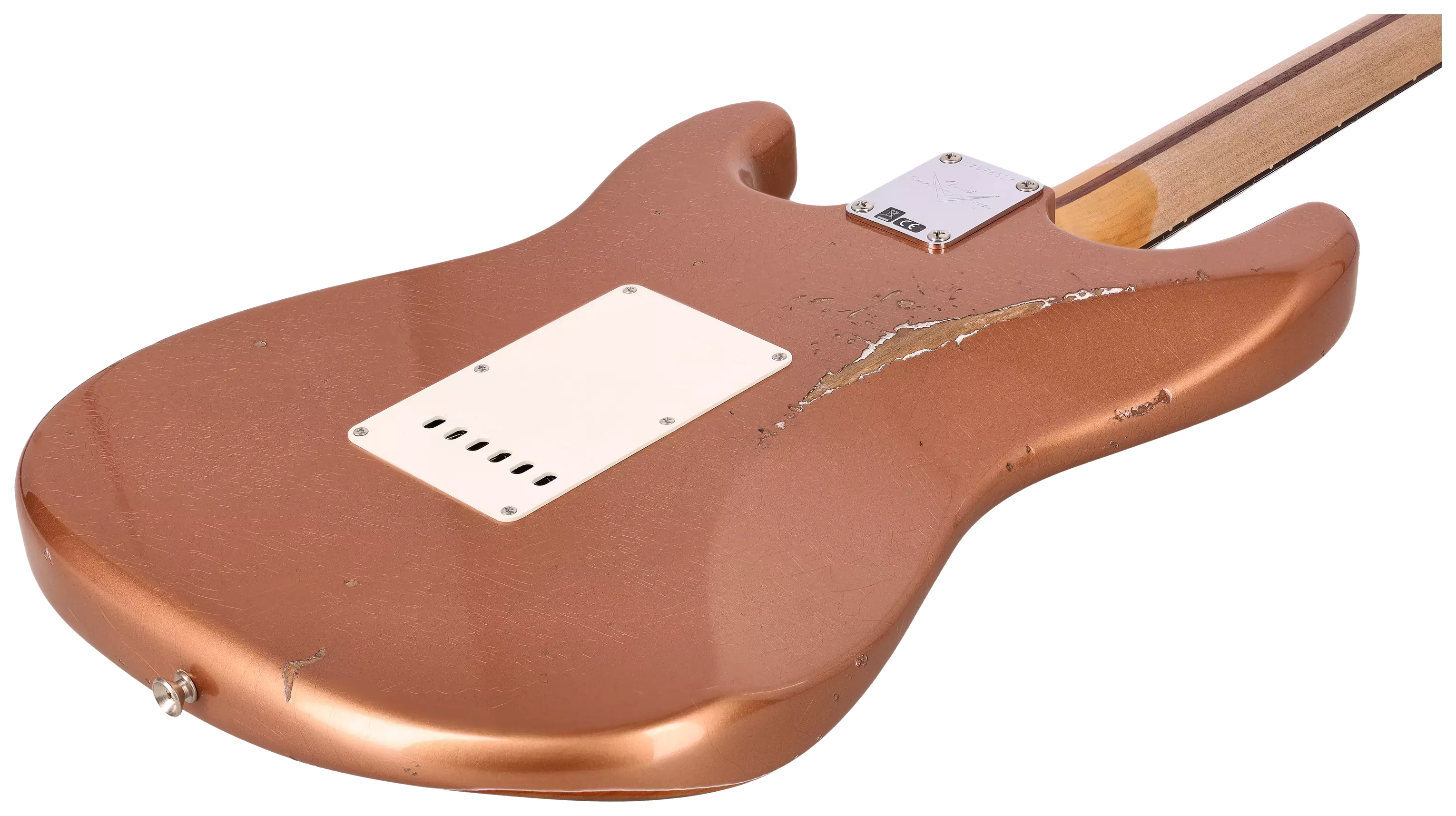Fender Custom Shop 1963 Stratocaster Relic Aged Copper Metallic #CZ578517 11