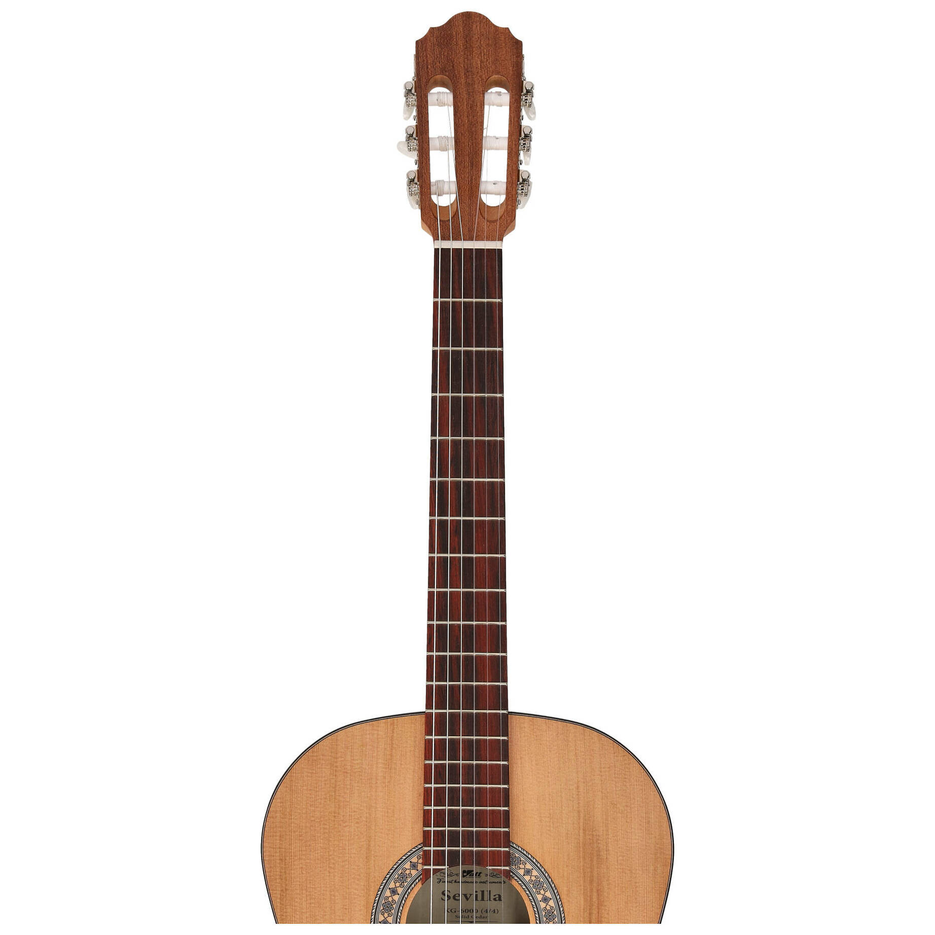  Konzertgitarre Sevilla KG 6000 4/4 mit Soundport offenporig 13
