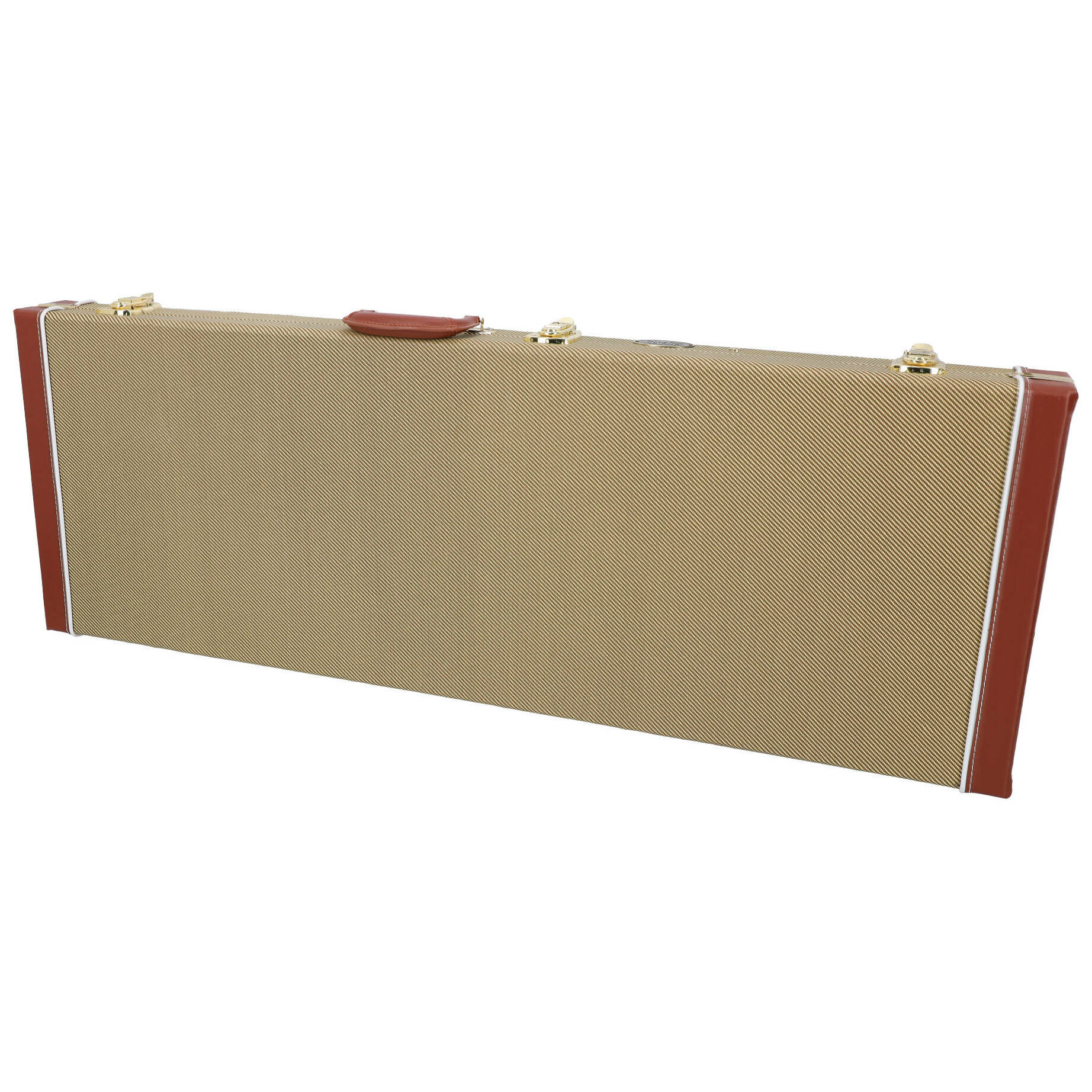 Chicago Classic E-Gitarren Koffer Tweed Yellow