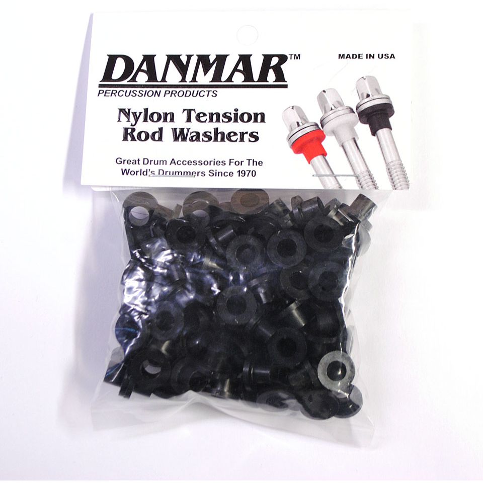  Tension Rod Washers 100 Pcs. Black