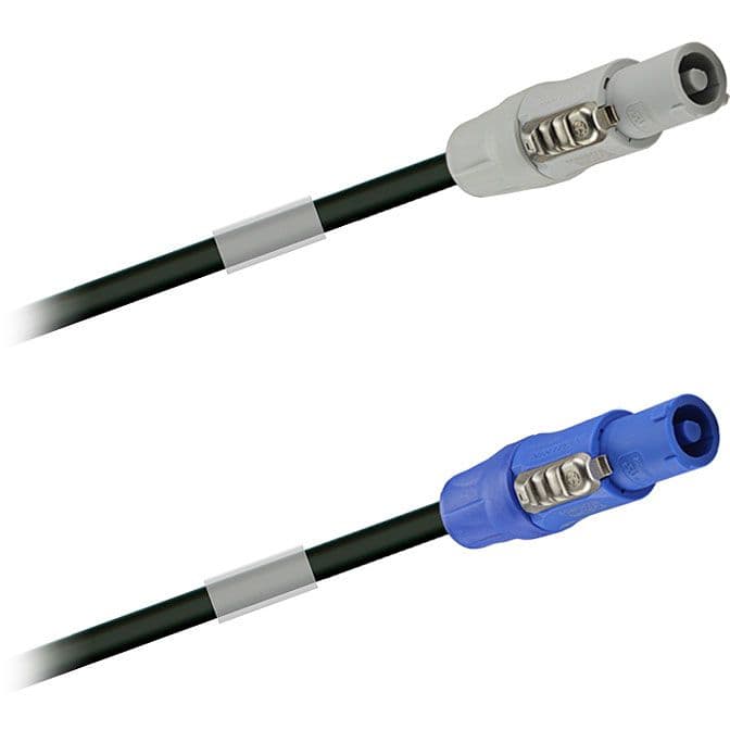  Power Cable Powercon Extension 7,5 m