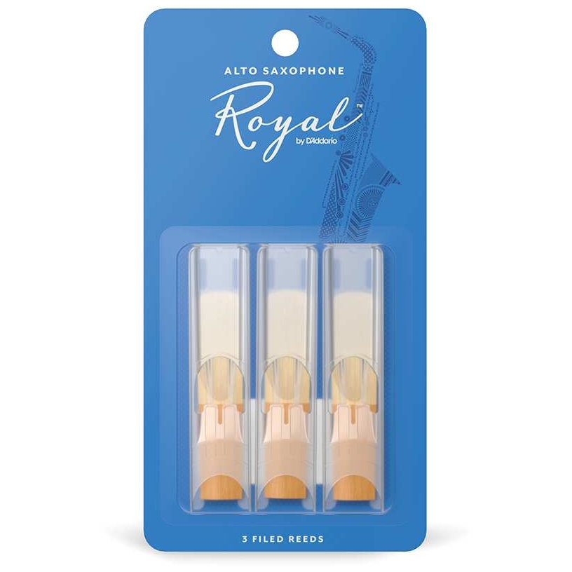 Image of D’addario woodwinds royal  alt saxophone 2,0  3er pack 10010059 1