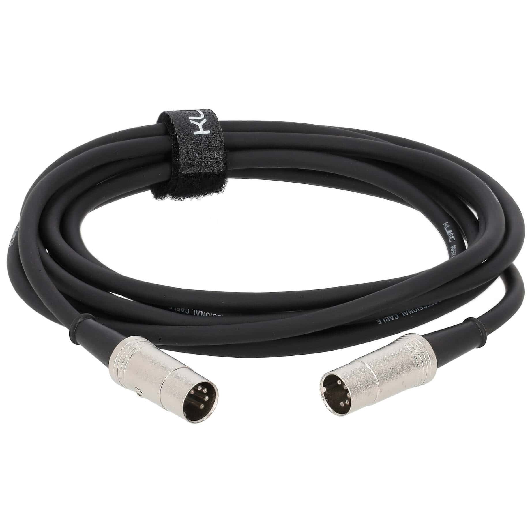 Klang MIDI-Kabel, 3 Meter Metallstecker 1
