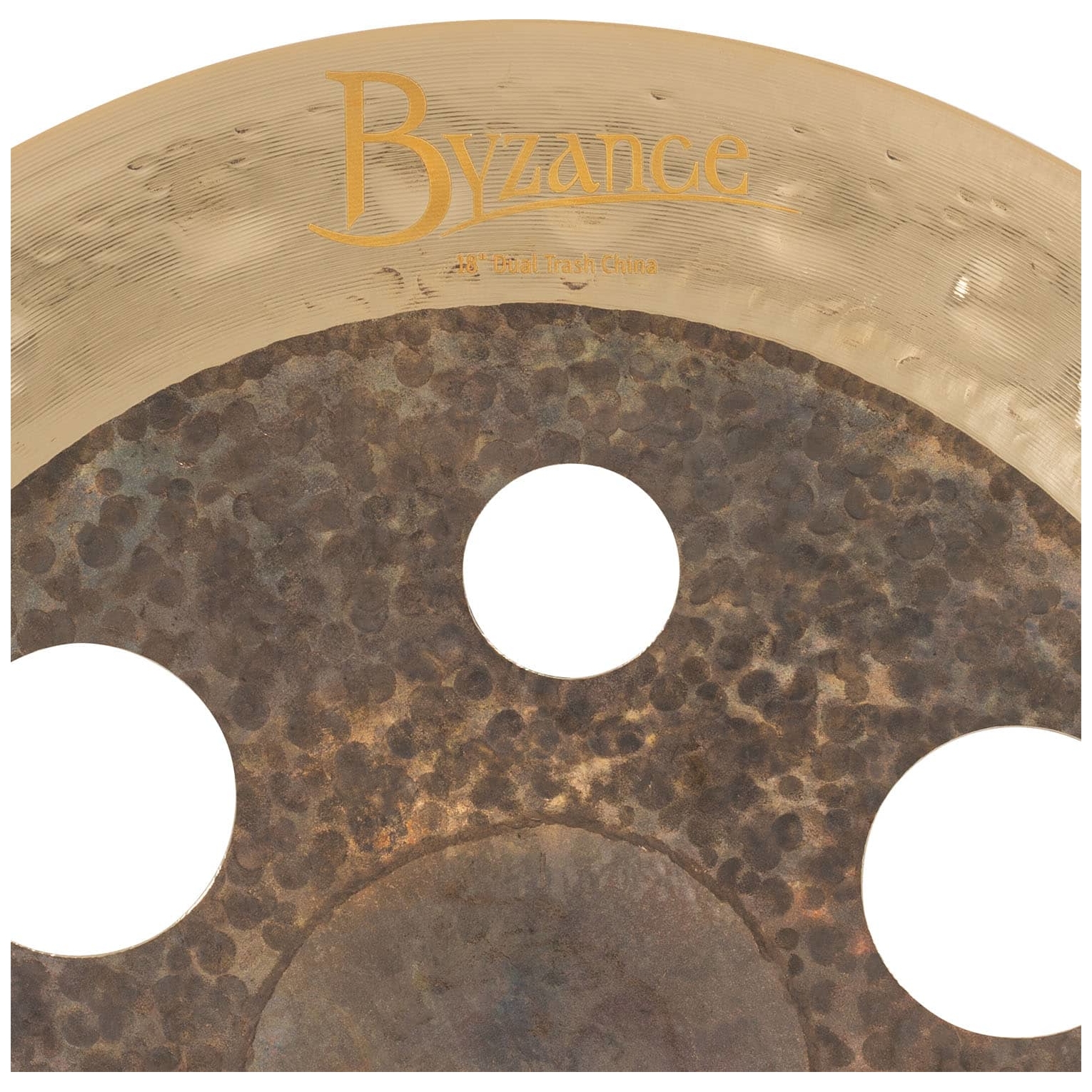 Meinl Cymbals - Meinl Cymbals B18DUTRCH - 18 Byzance Dual Trash China - 5