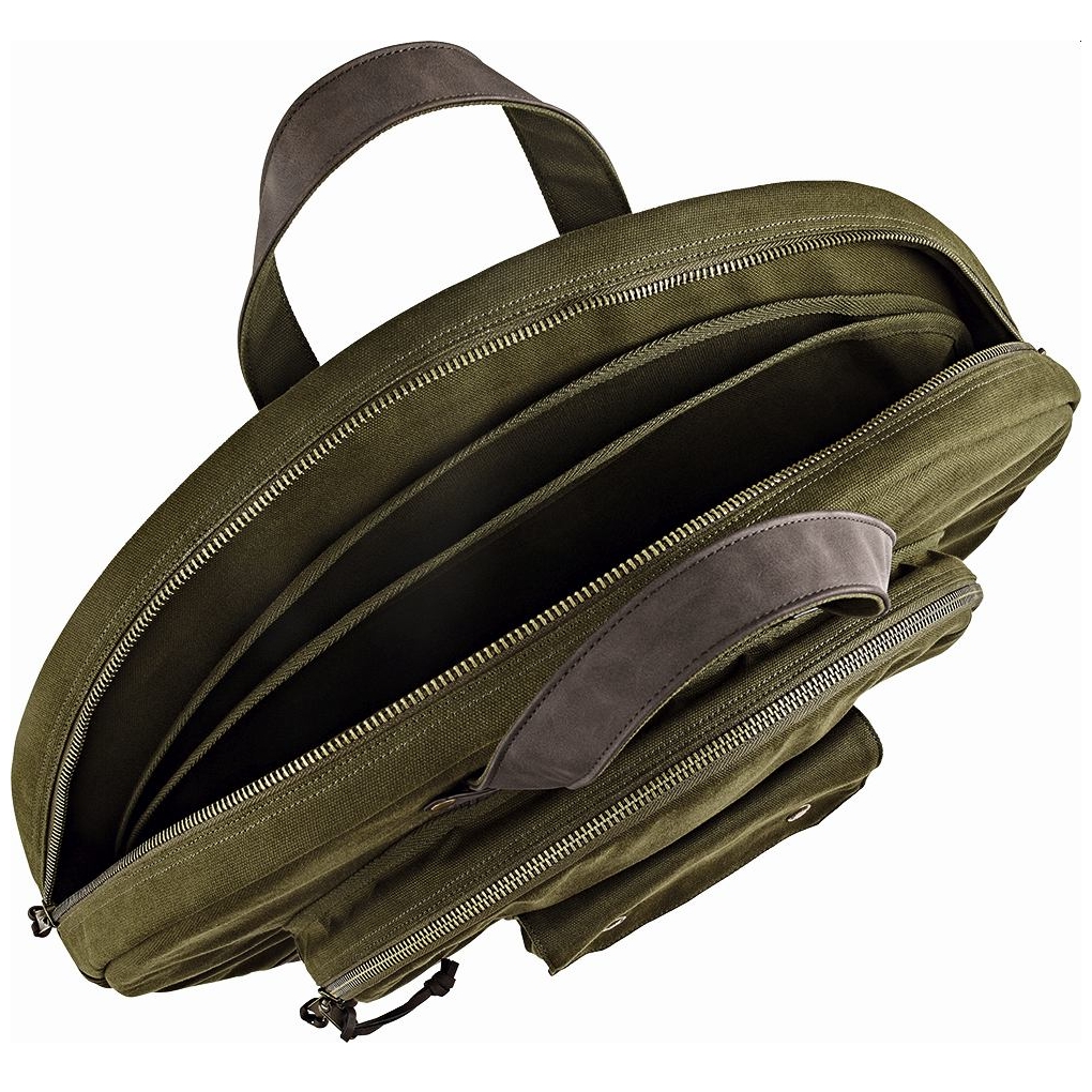Image of Meinl cymbals mwc22gr 22 canvas collection cymbal bag  forrest green 10028395 3
