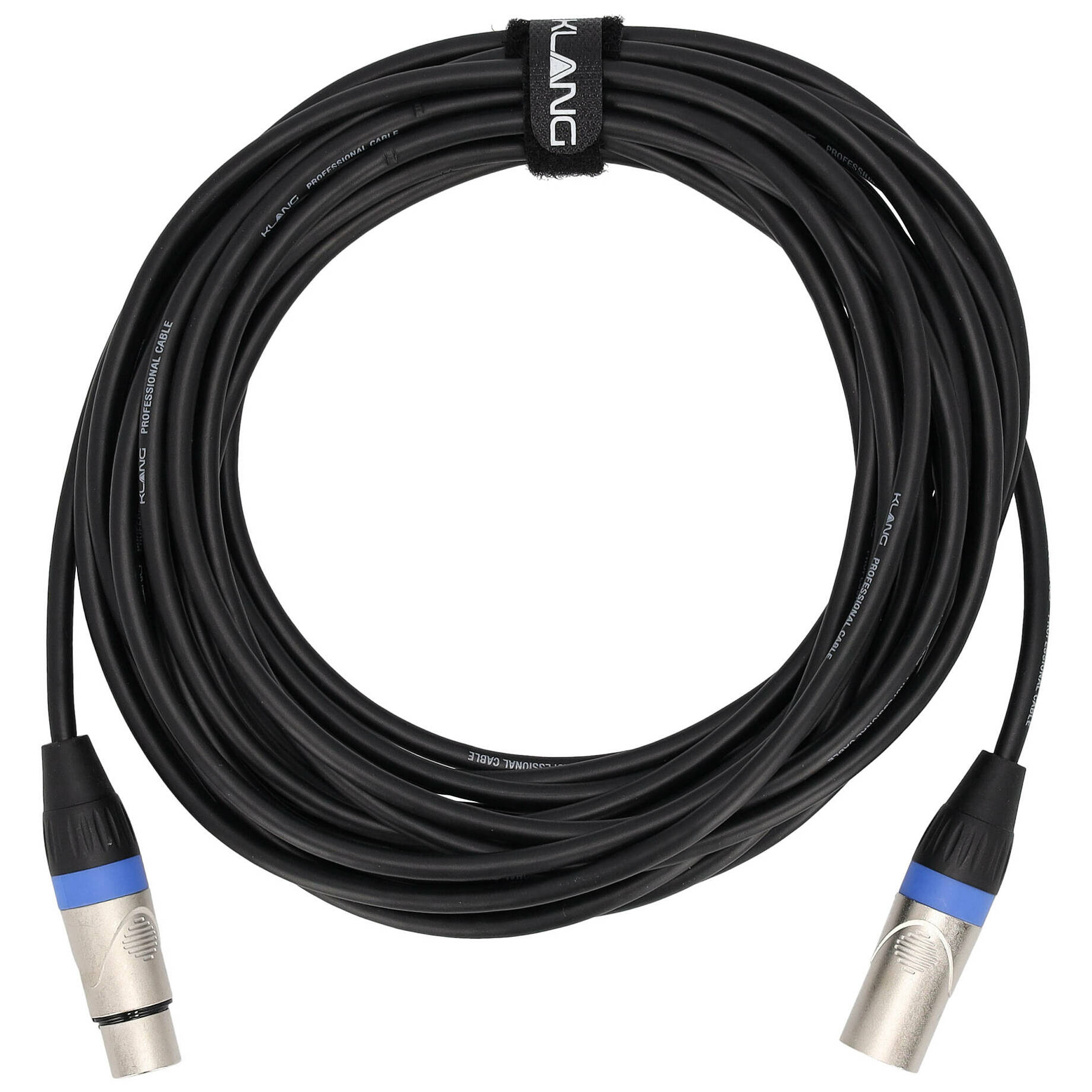 Klang Mikrofonkabel PRO, 10 Meter XLR male - XLR female