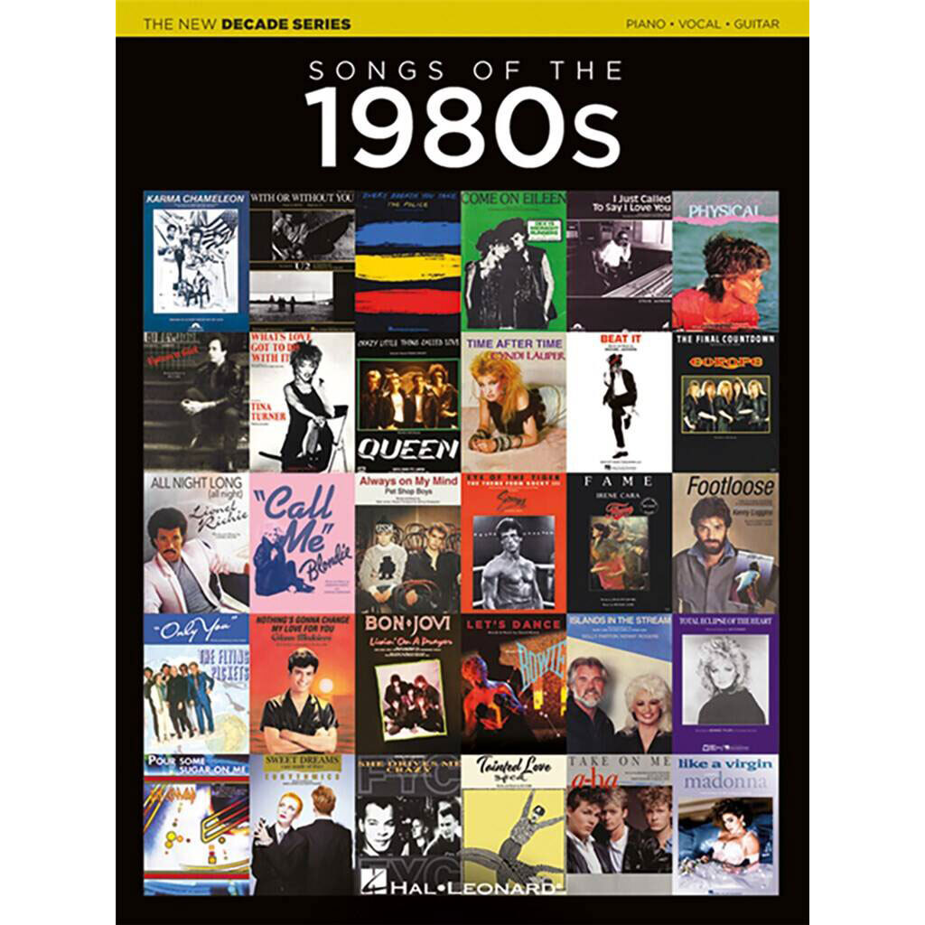Hal Leonard The New Decade Series: Songs of the 1980s