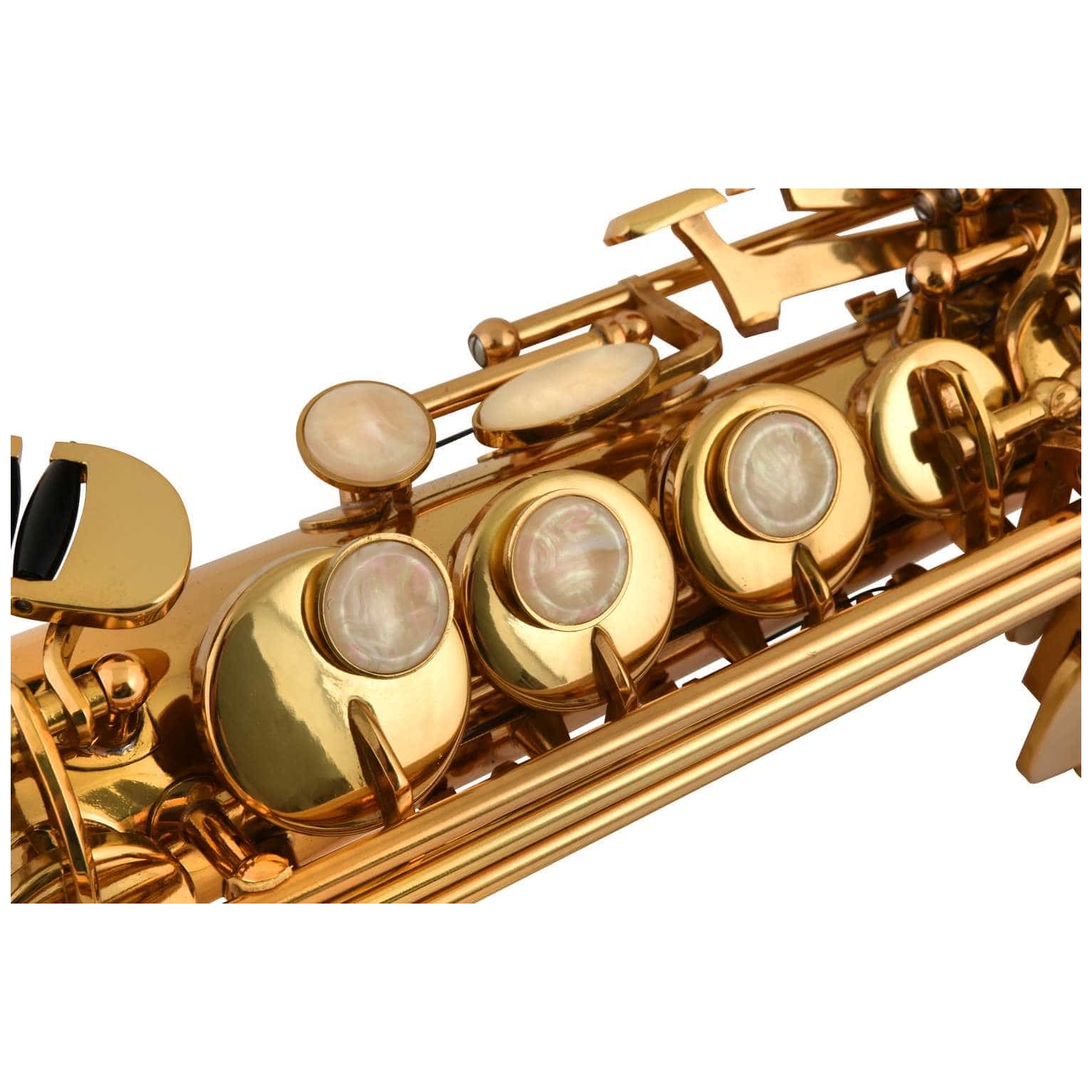Chicago Winds - Chicago Winds CC-SS4100L Sopransaxophon Goldlack - 4