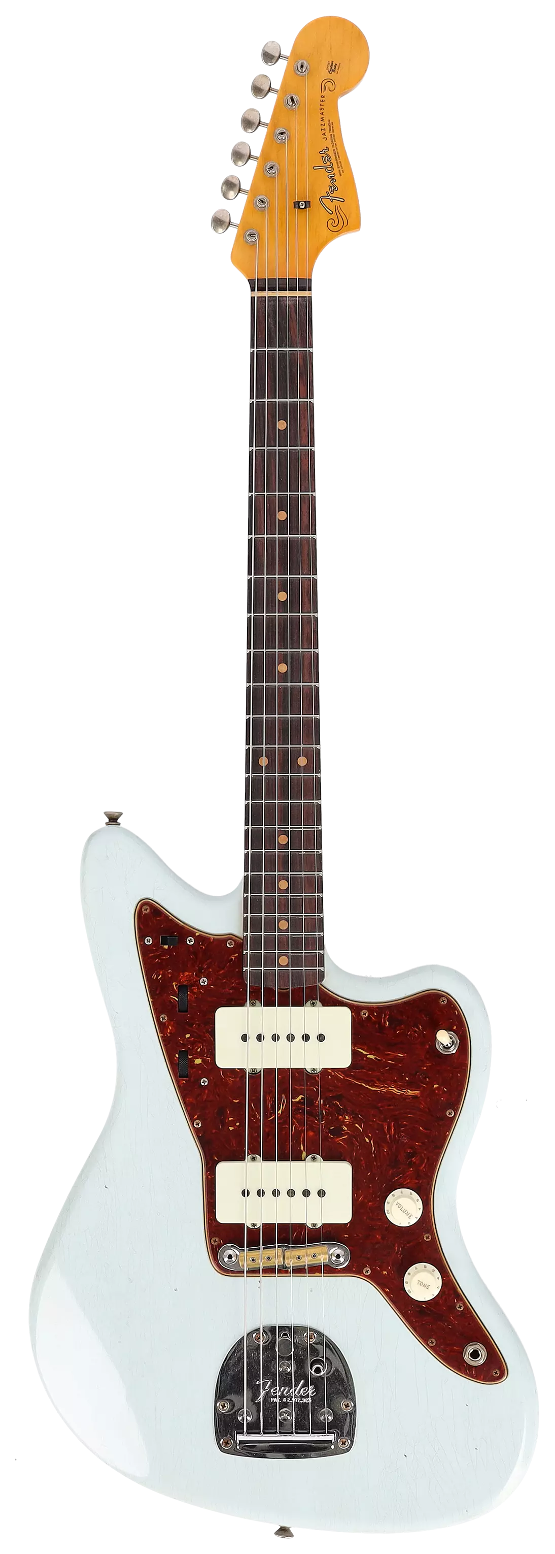 Fender Custom Shop 1962 Jazzmaster Journeyman Relic Super Faded Aged Sonic Blue