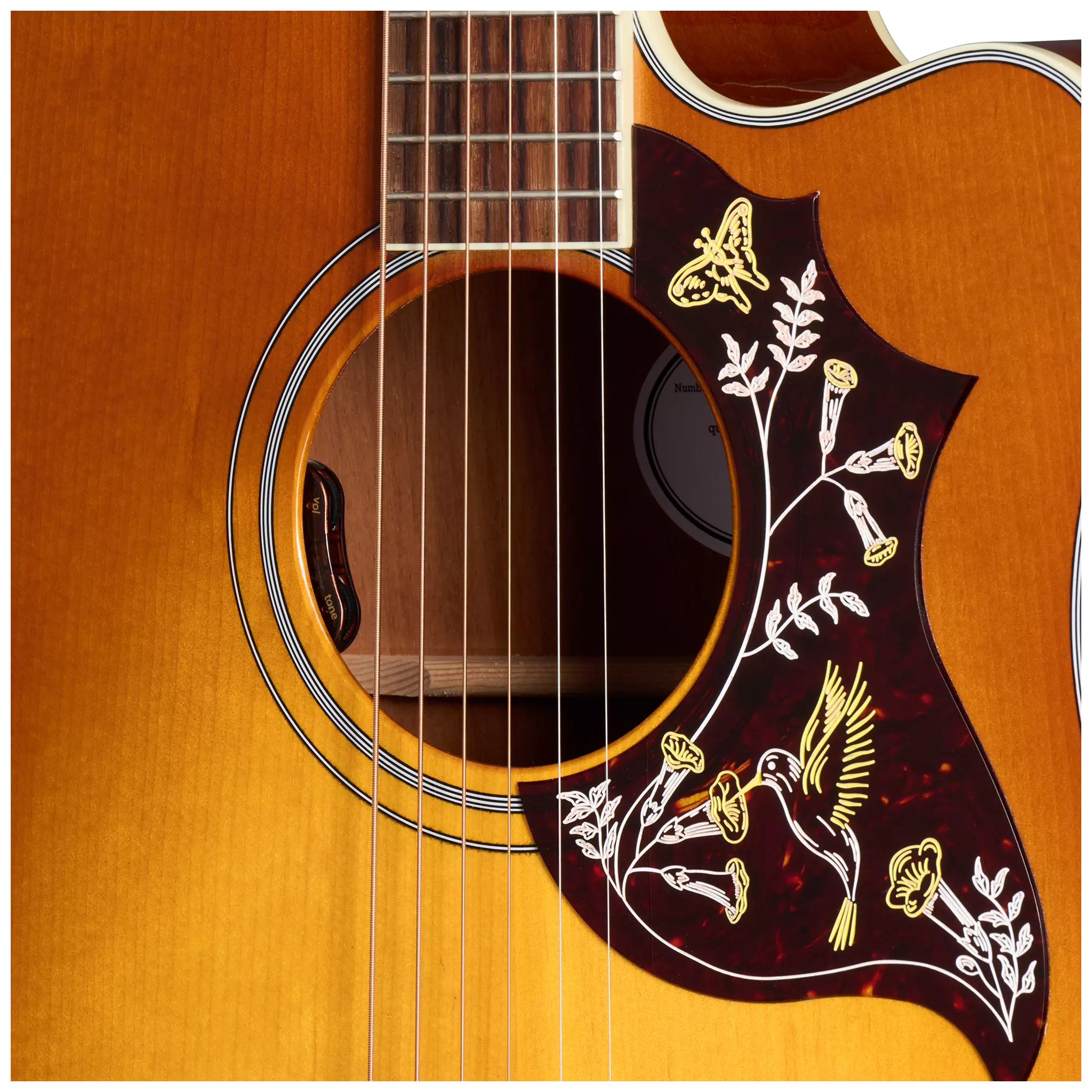  Hummingbird Standard EC Heritage Cherry Sunburst 5