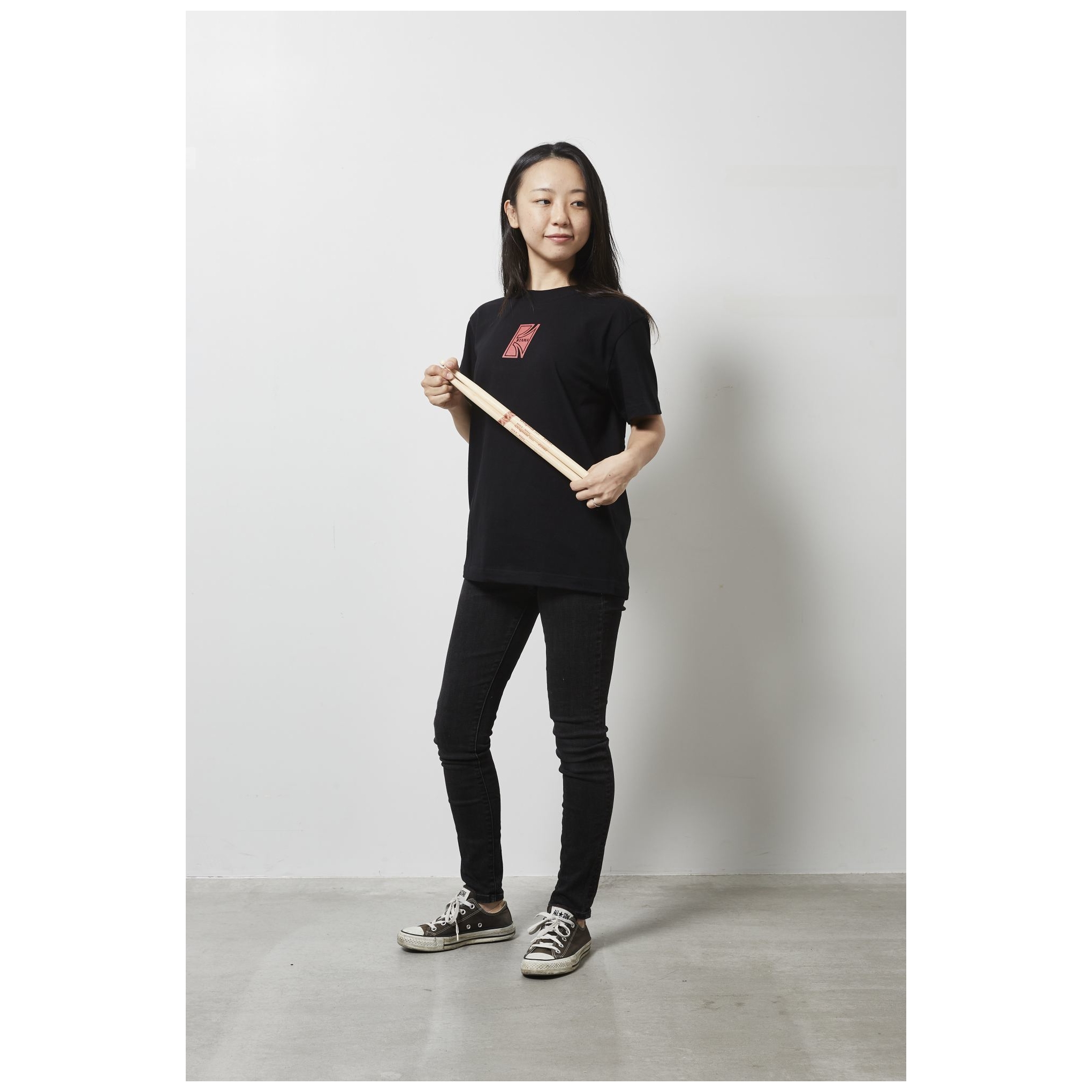 Image of Tama tamt006m t shirt red logo  schwarz  m 12000209 2