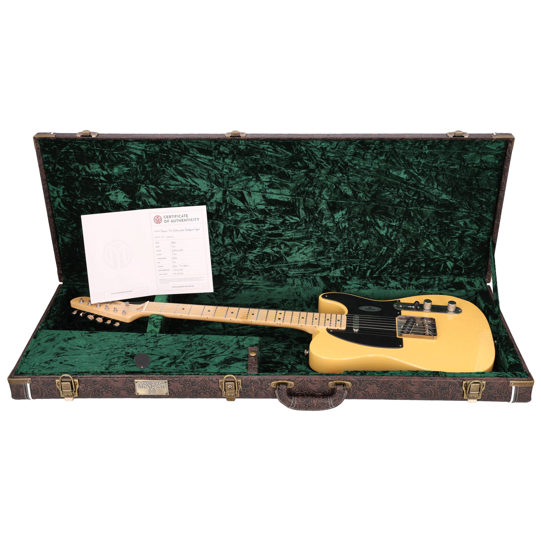 Image of Maybach teleman t54 butterscotch blackguard aged 10026546 10