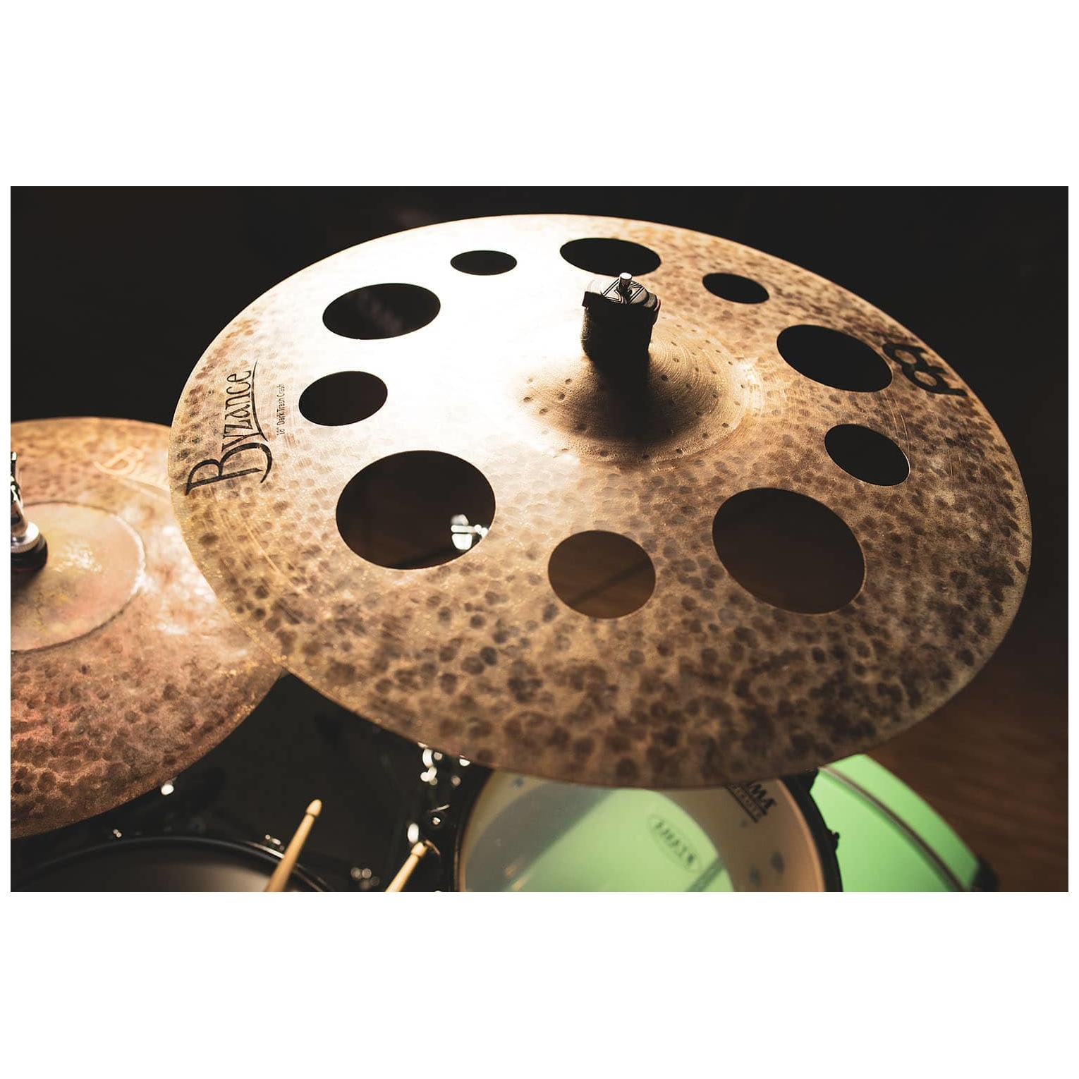 Meinl Cymbals - Meinl Cymbals B18DATRC - 18 Byzance Dark Trash Crash - 8