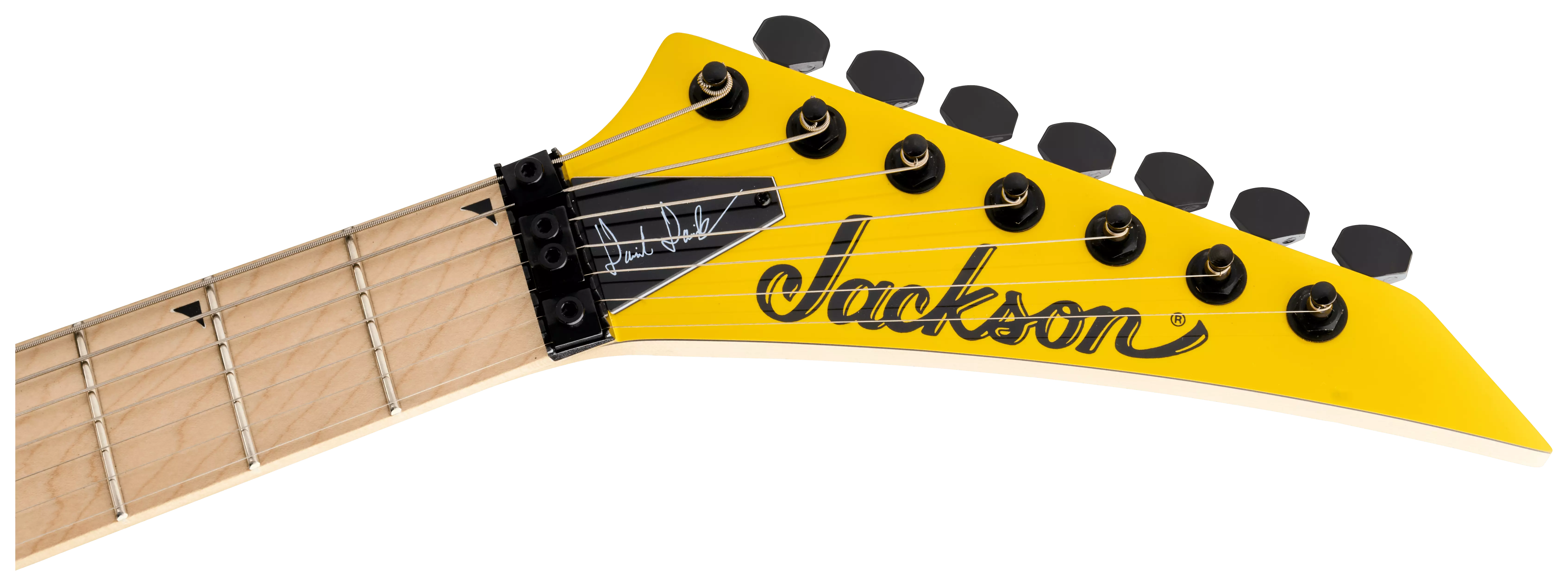 Jackson Pro Series Signature Dave Davidson Warrior WR7 Ferrari Yellow 7