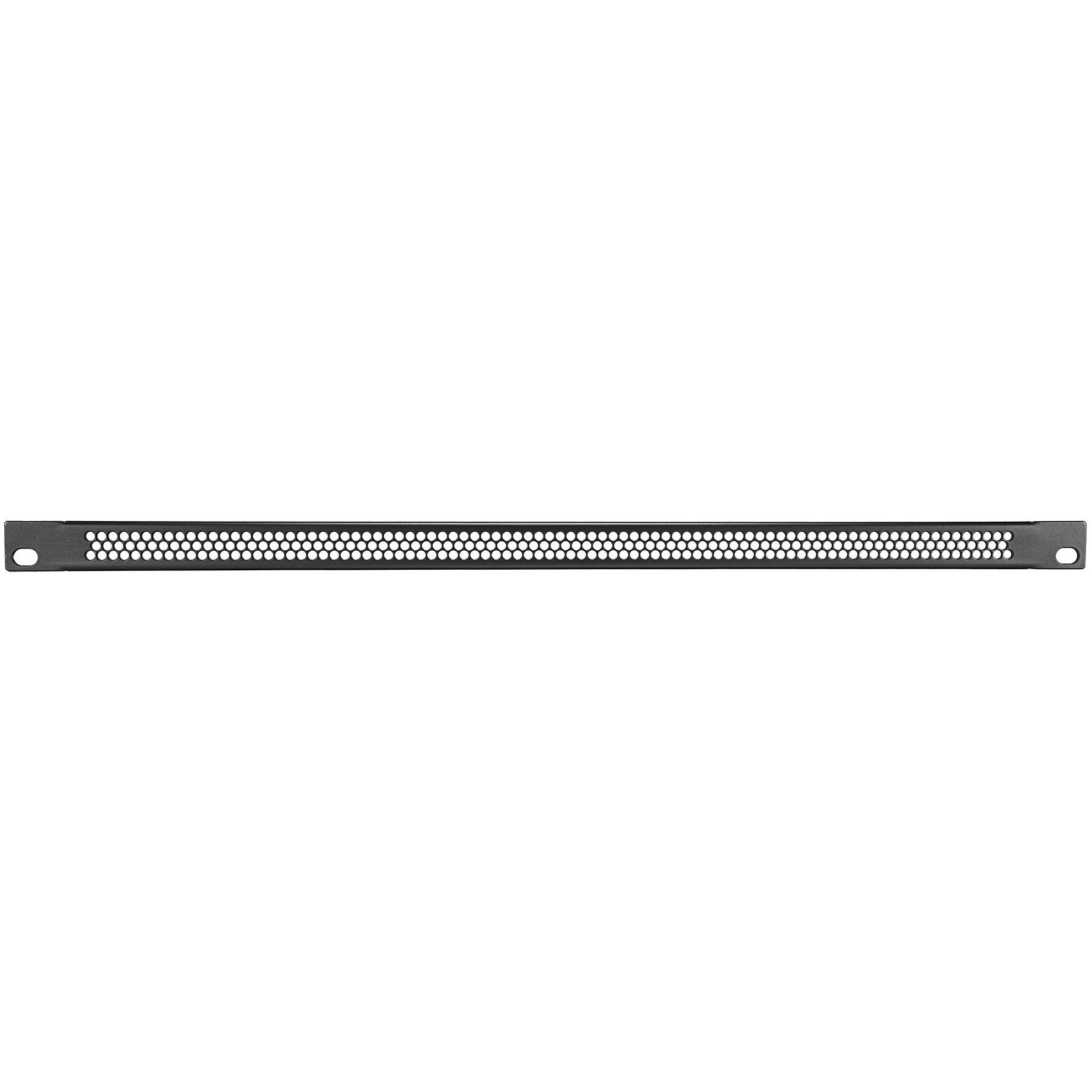 Adam Hall 19" Parts 872005 VR U-shaped Ventilation Panel 0.5 U Round Holes