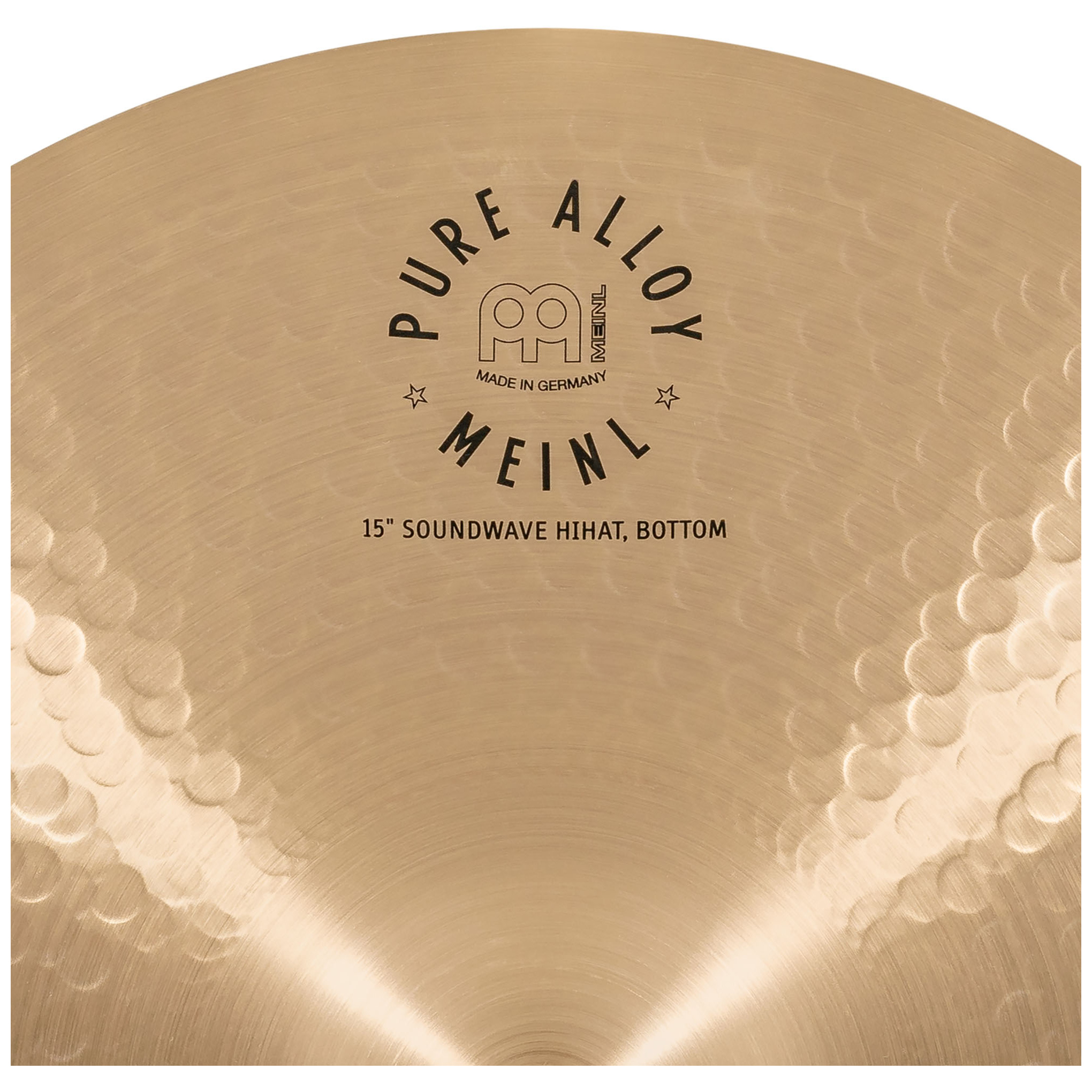 Meinl Cymbals PA15SWH - 15" Pure Alloy Soundwave Hihat 12