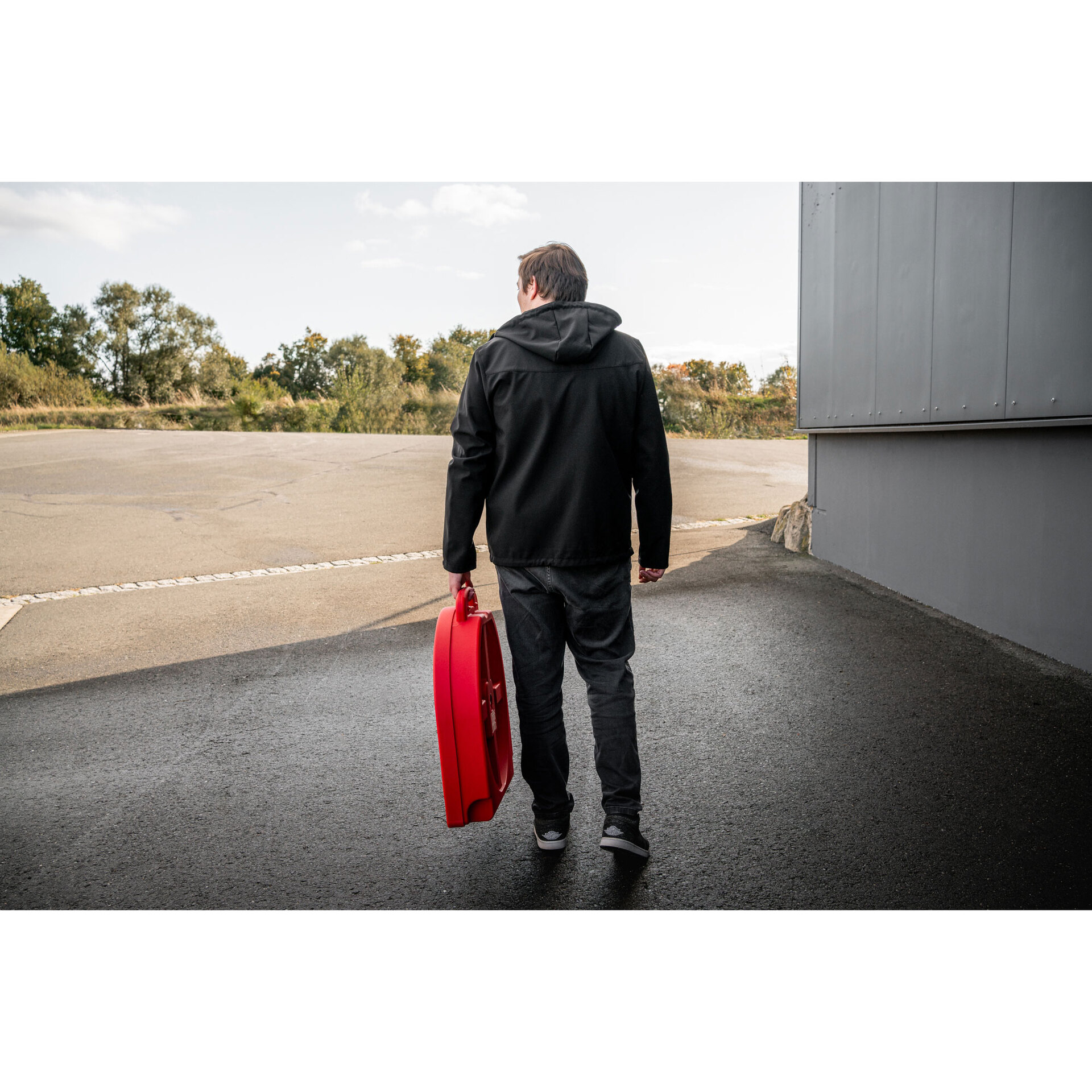 Meinl Cymbals MCC22R Pro Cymbal Case, Red 7