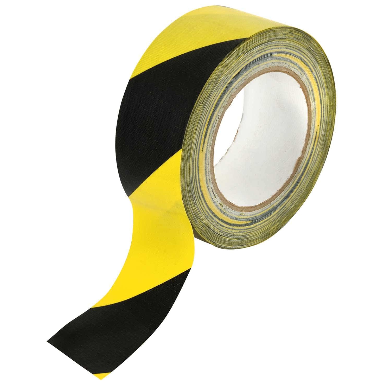 Roadtape - Roadtape Gewebe-Warnband 50 mm x 25 Meter Schwarz Gelb
