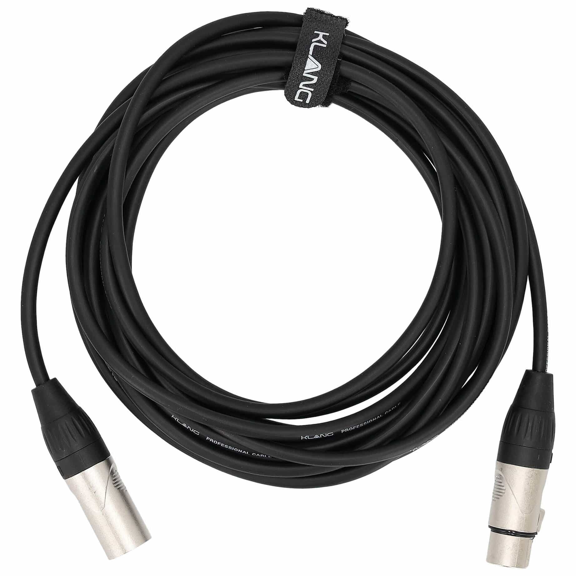 Klang Mikrofonkabel PRO, 6 Meter XLR male - XLR female