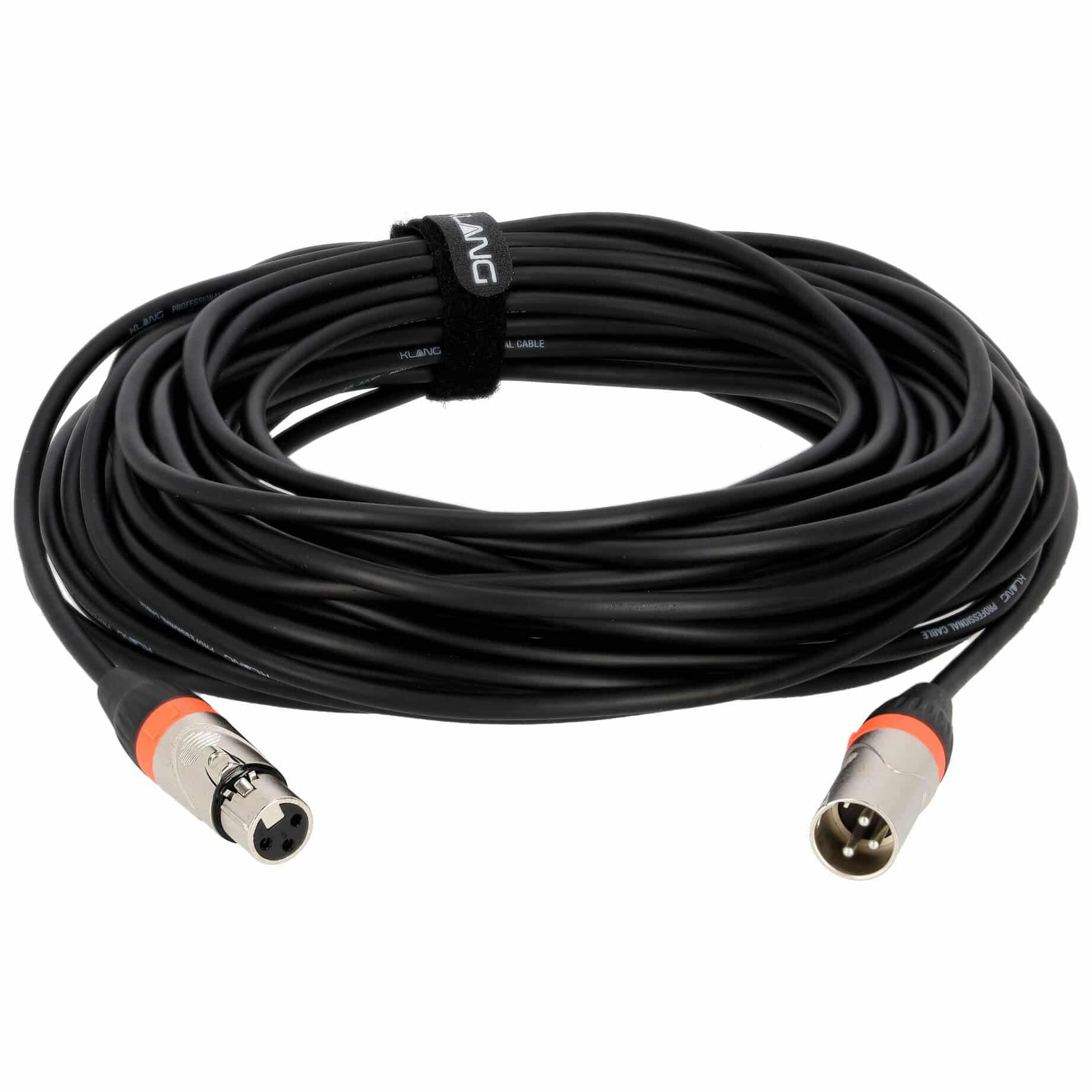 Klang Mikrofonkabel ECO, 10 Meter XLR male - XLR female 1