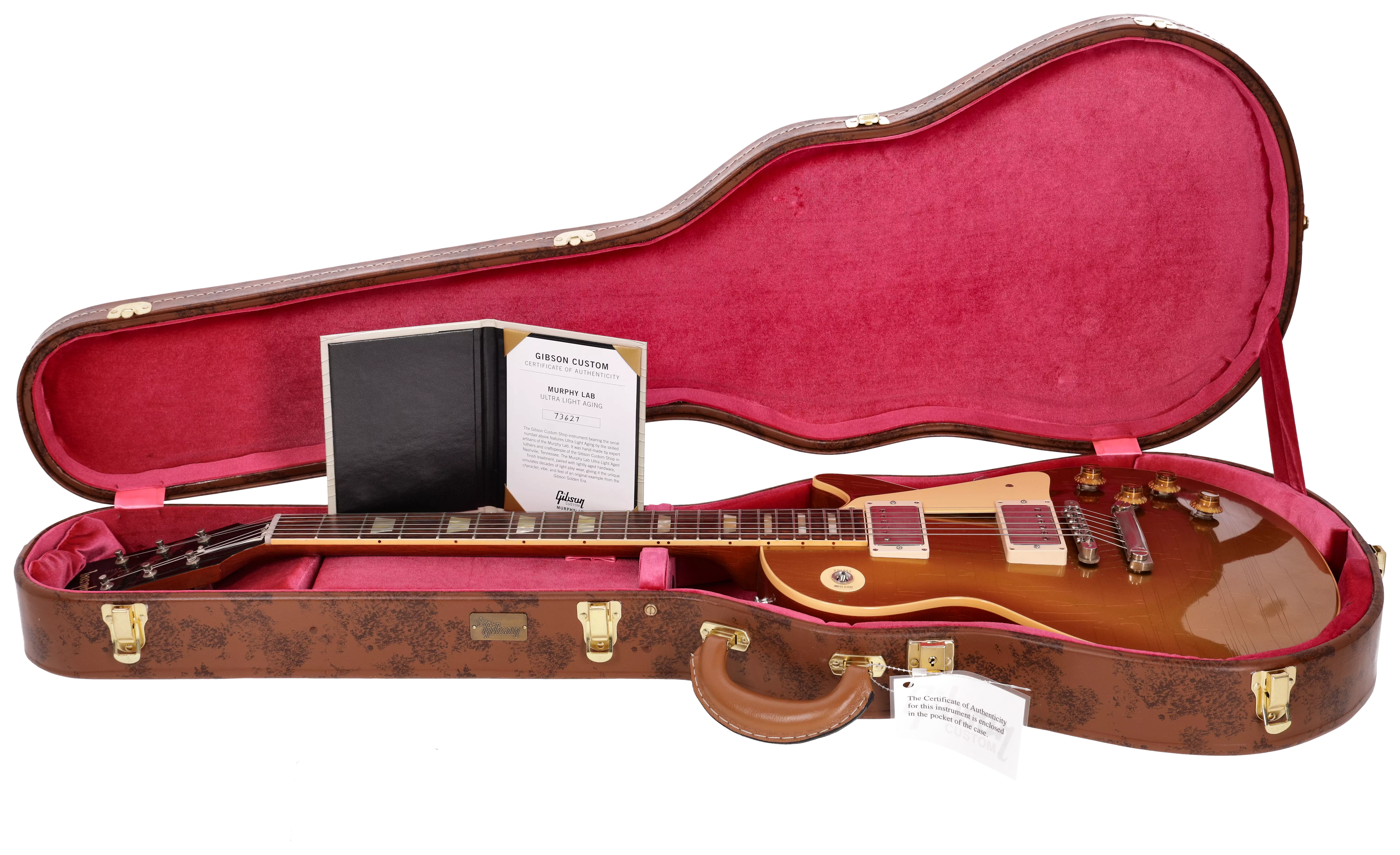 Gibson 1957 Les Paul Standard Reissue Ultra Light Aged Double Gold Murphy Lab #2 19