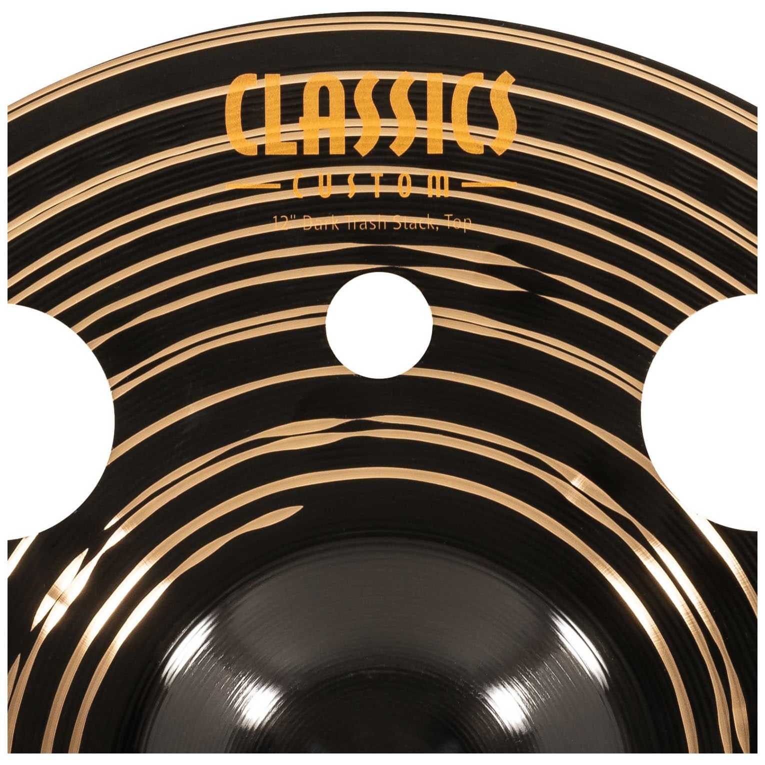 Meinl Cymbals - Meinl Cymbals CC-12DASTK - 12 Classics Custom Dark Trash Stack - 9