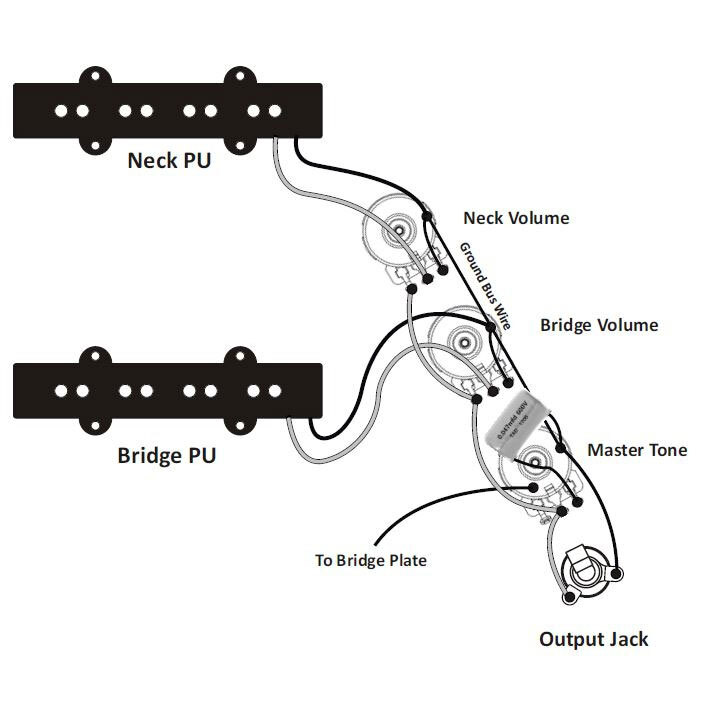  Wiring Kit for J-Style Basses 2