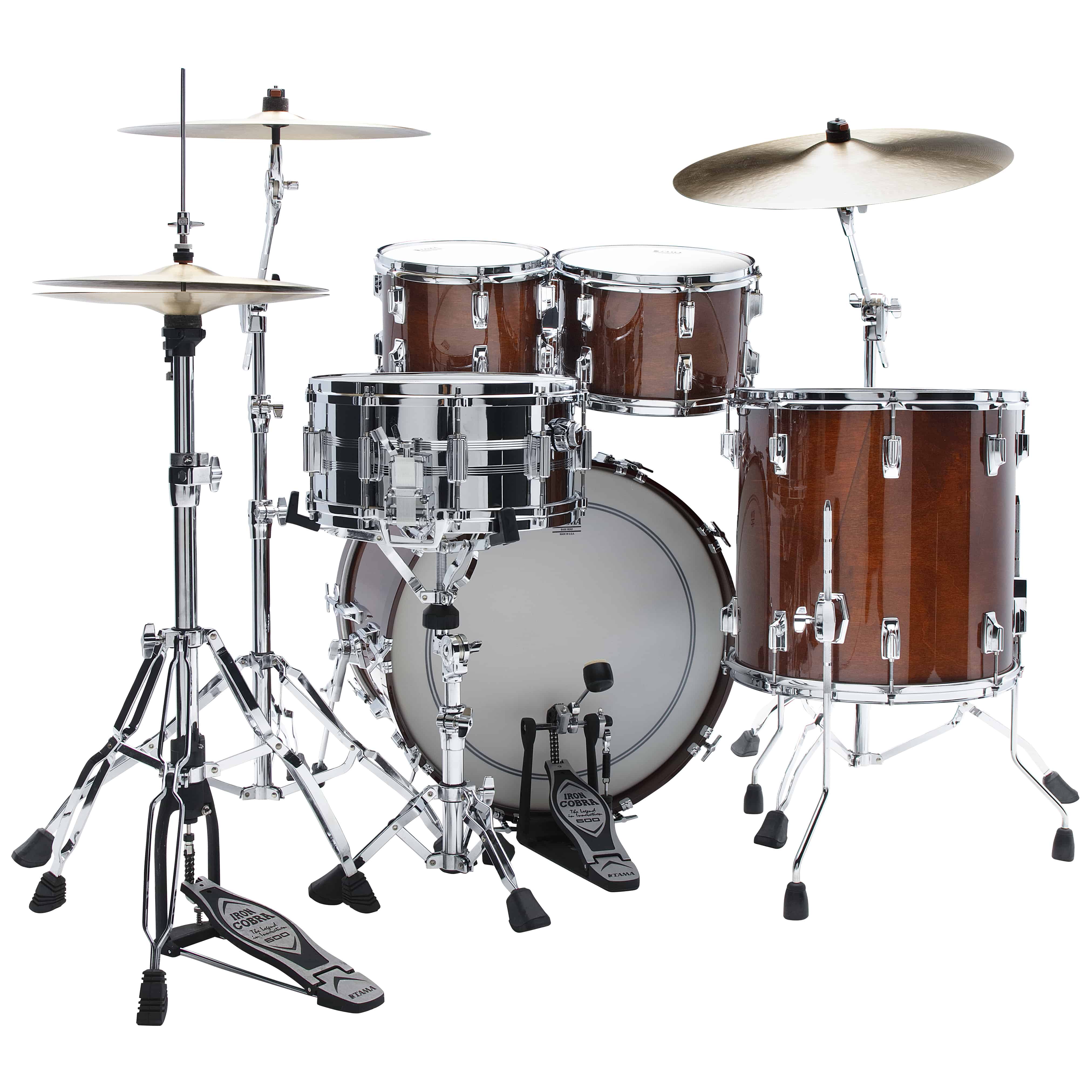 Tama SU42RS-SMH - 50th LIMITED Superstar Reissue 4pcs Drum Shell Kit - Super Mahogany 5