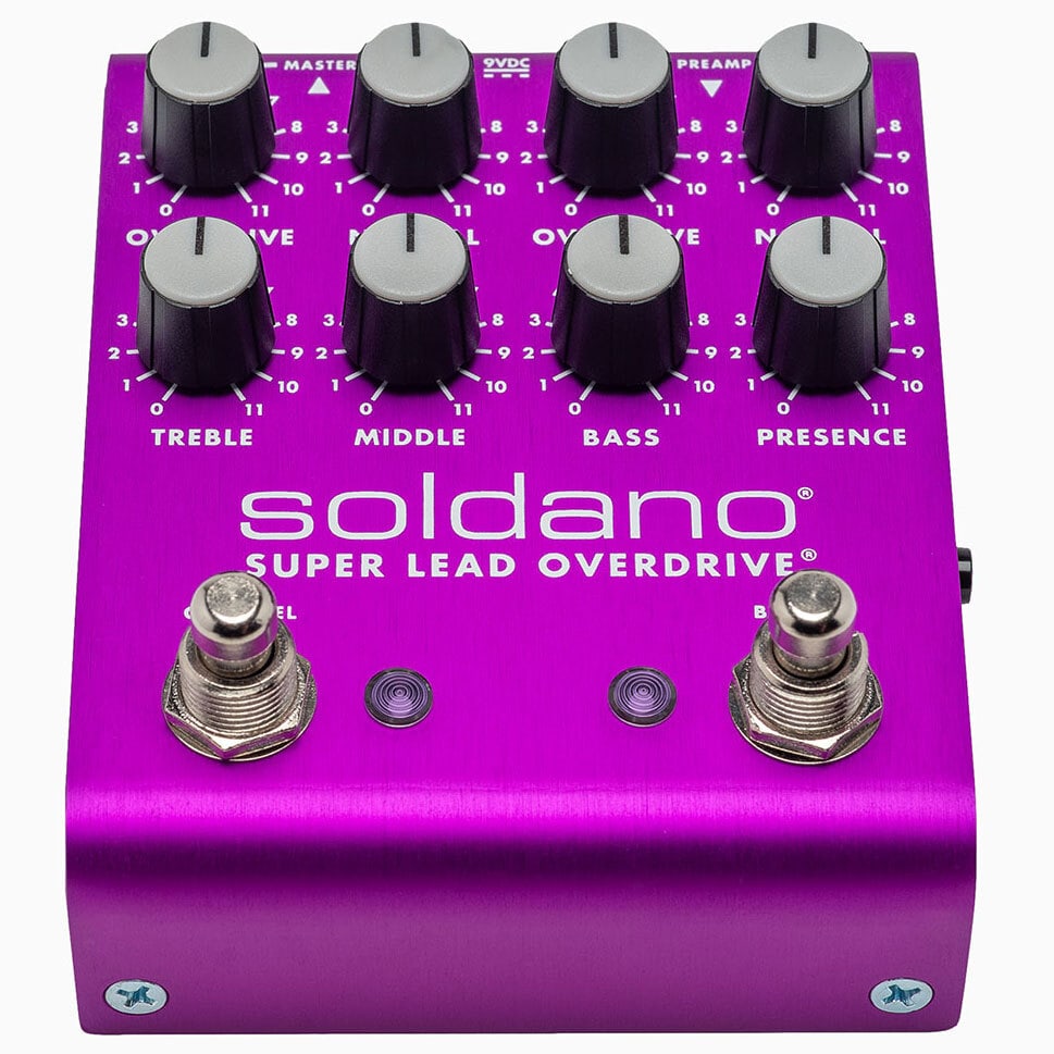 Soldano SLO PLUS Super Lead Overdrive Pedal Purple 2