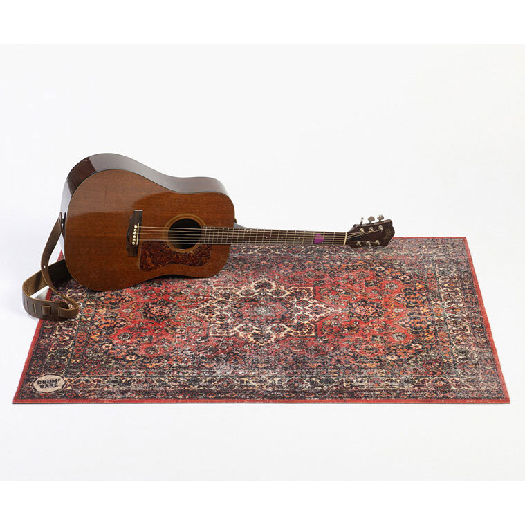 DRUMnBASE 130 x 90 cm Stage Mat Original Red 6