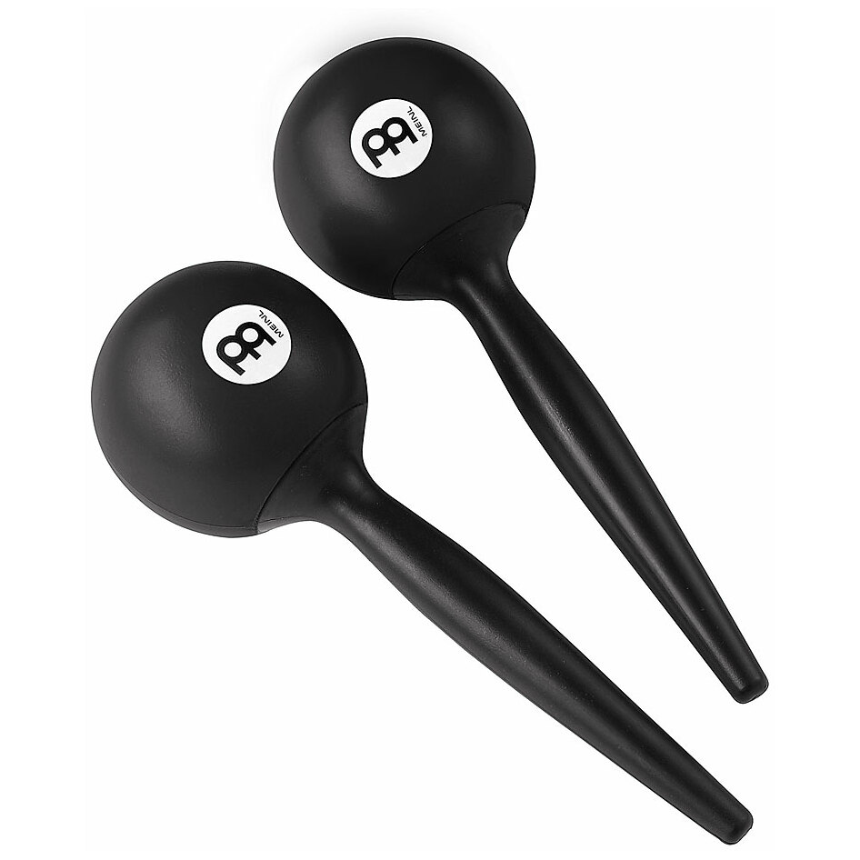 Meinl Percussion PM3BK - Kunststoff Maracas - Black