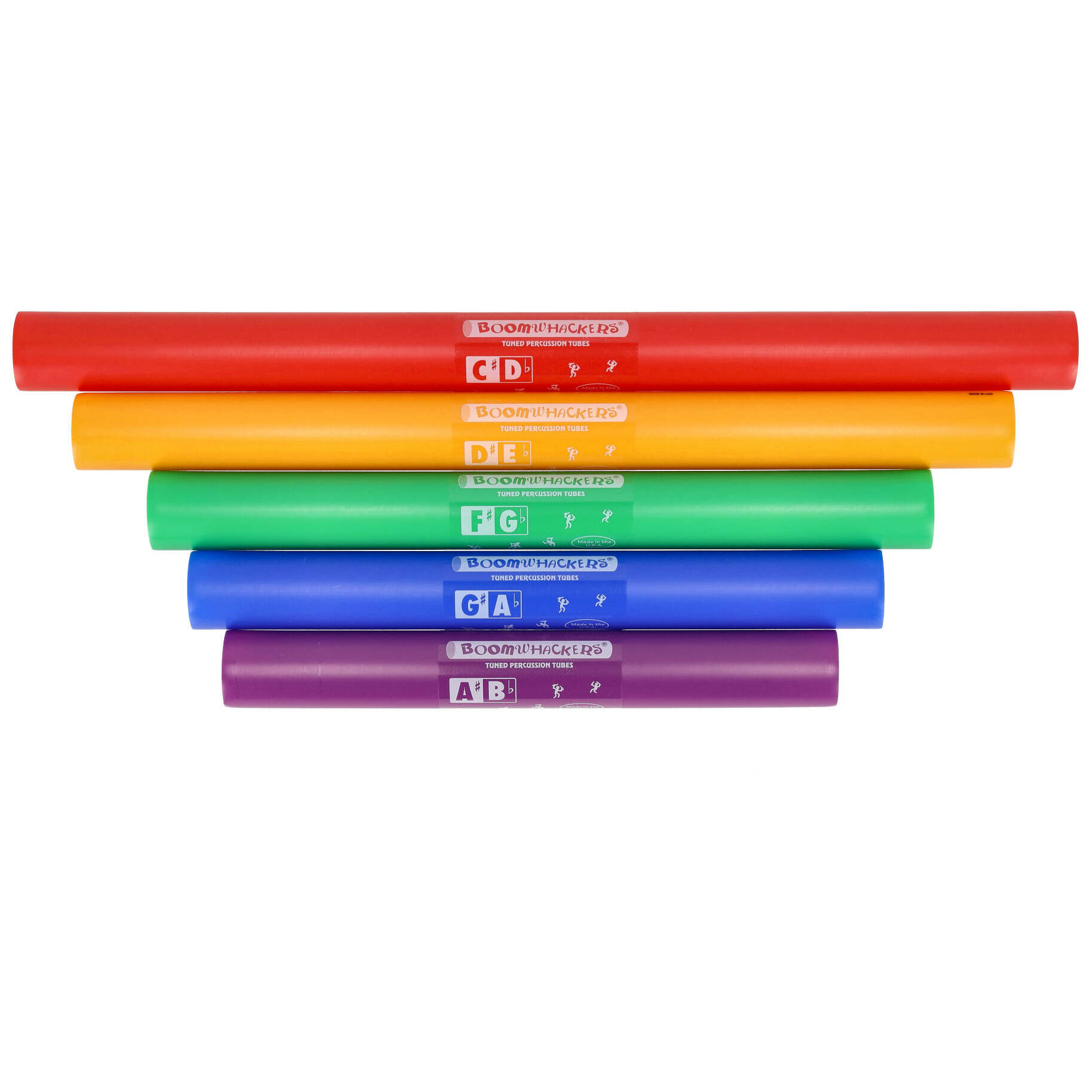 Boomwhackers BW-CG Chromatische Ergänzung