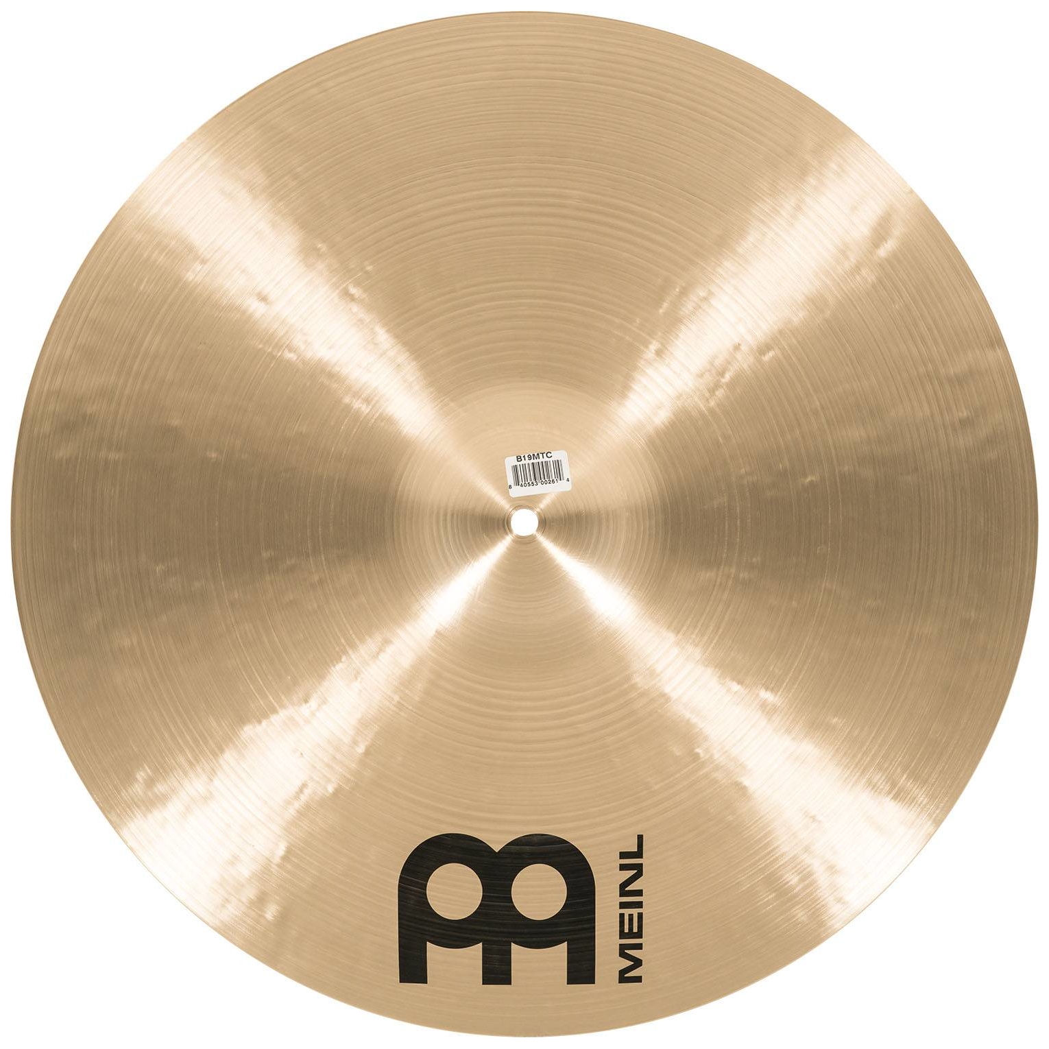 Meinl Cymbals - Meinl Cymbals B19MTC - 19 Byzance Traditional Medium Thin Crash - 4
