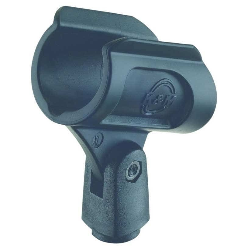 König Meyer - König Meyer 85070 Mikrofonklammer XL 34 mm Durchmesser 3 8 und 5 8 Zoll Schwarz