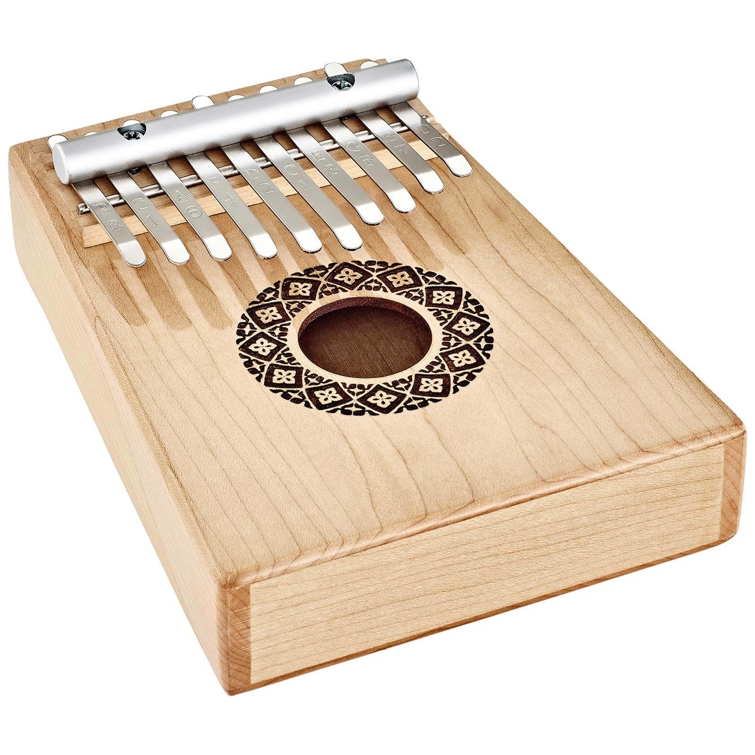 Meinl Sonic Energy - Meinl Sonic Energy KL1009H Soundhole Kalimba, 10 Töne, Ahornholz