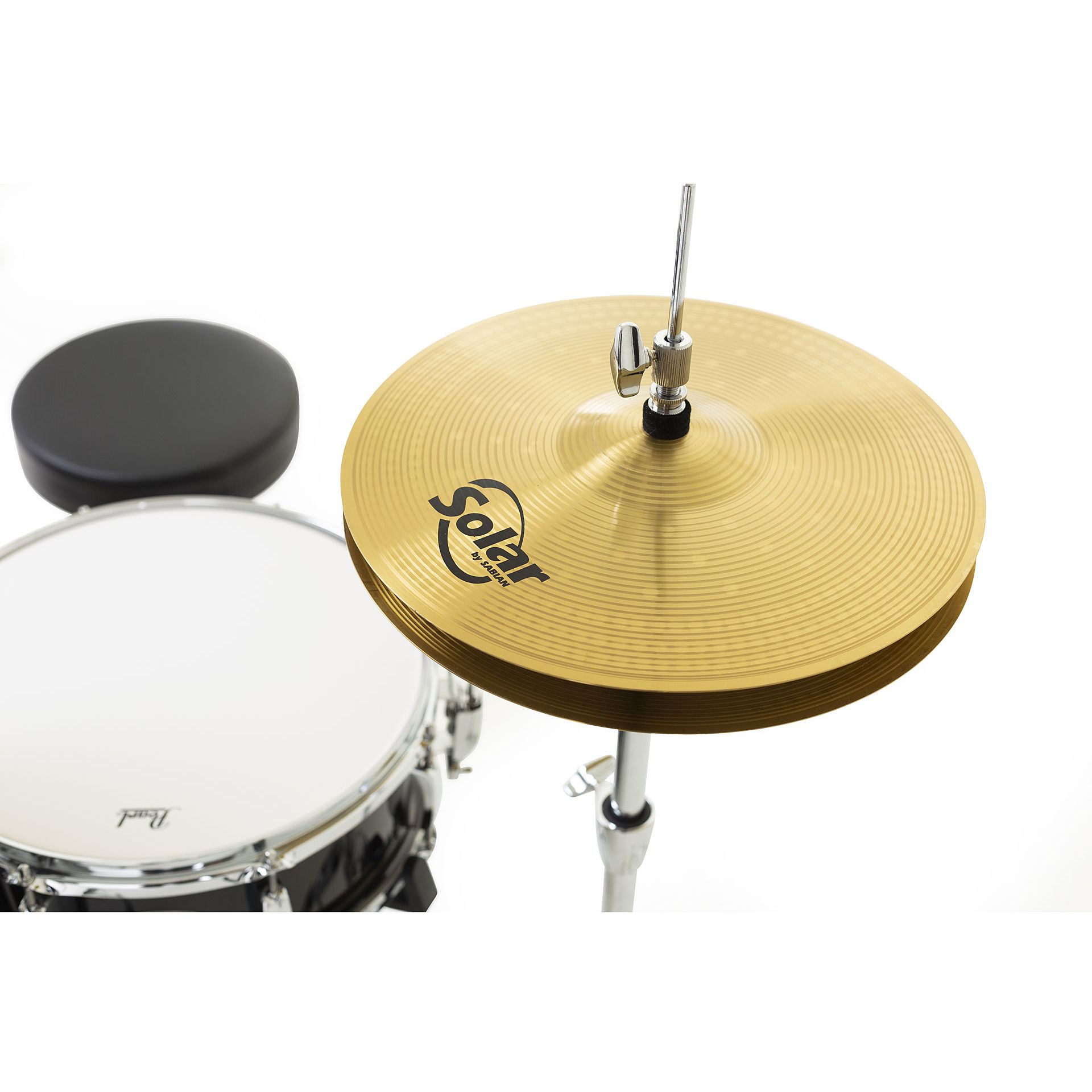 Pearl Roadshow 20" Jet Black with Solar Cymbals 3