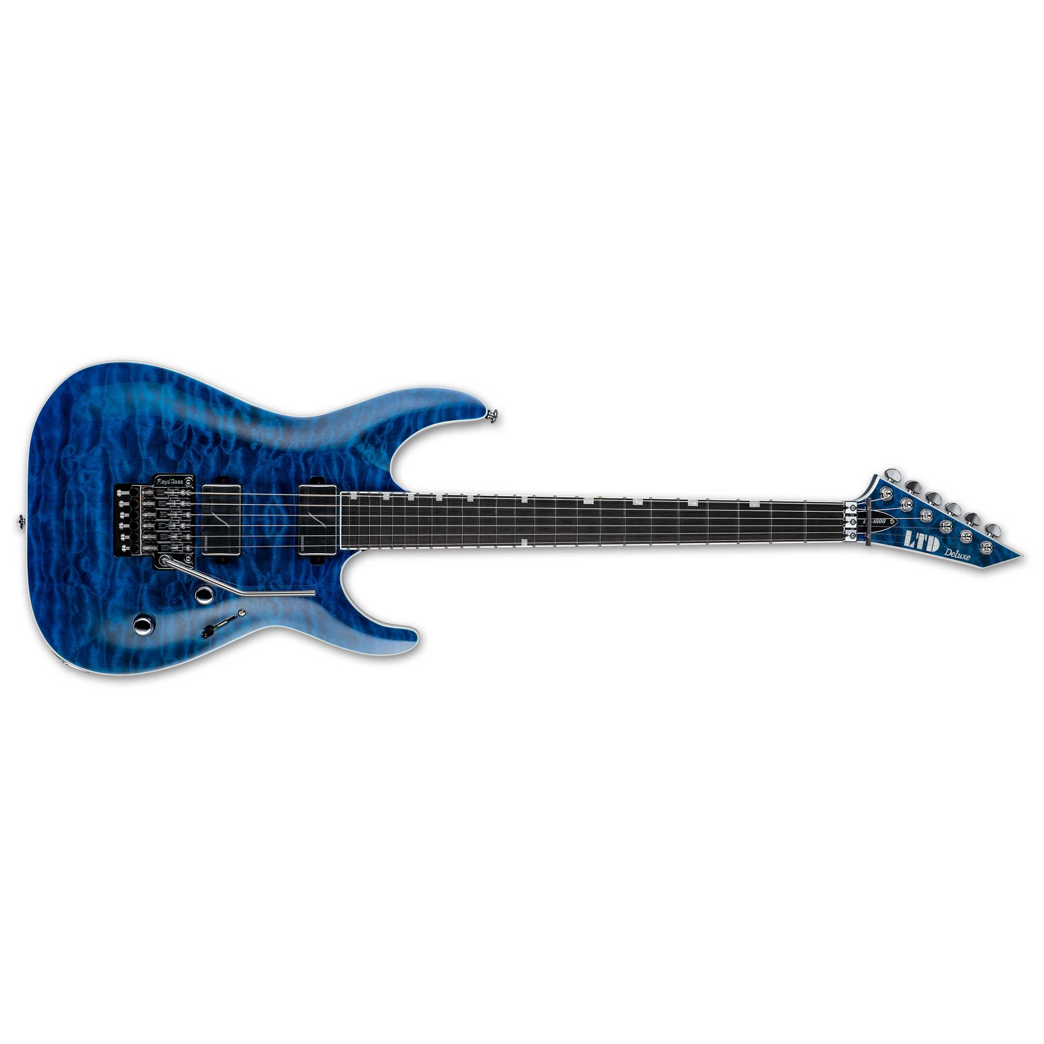 ESP - ESP LTD MH-1000 QM BLK OCEAN - 1