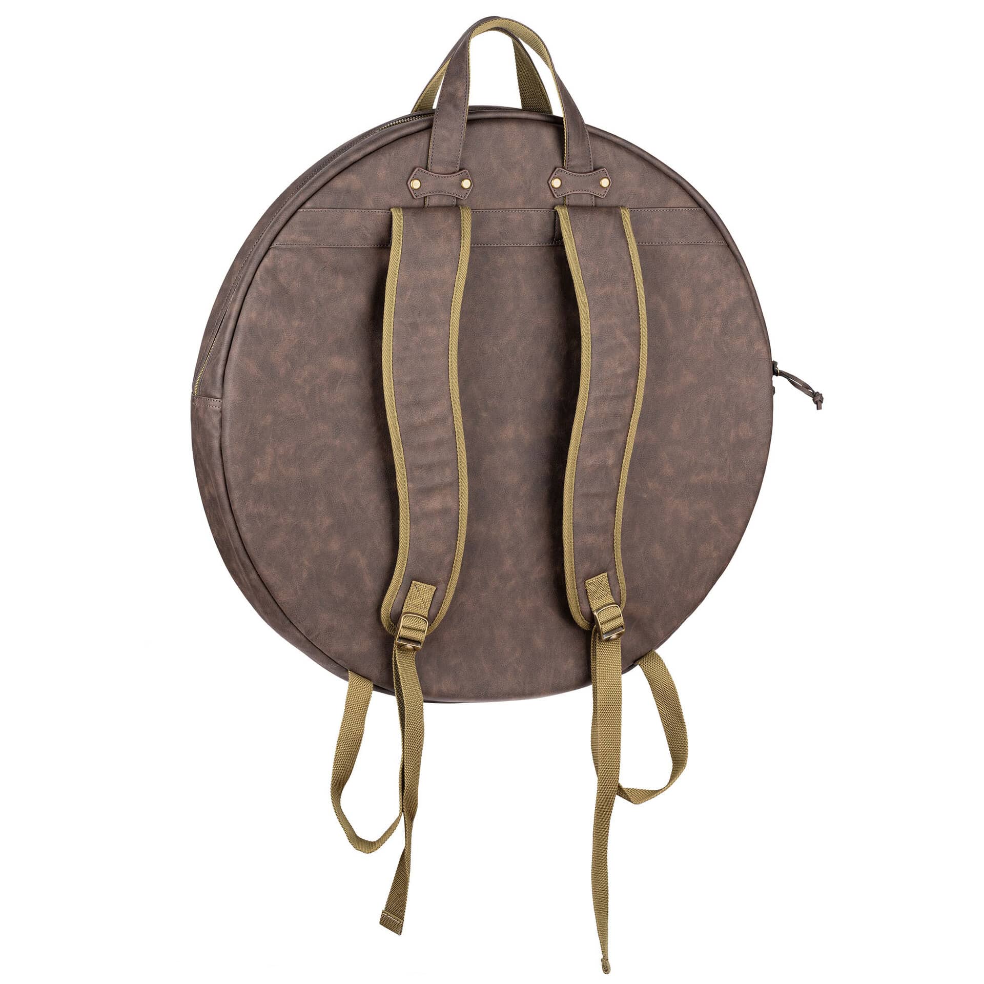 Meinl Cymbals MVHC22DB 22" Light Brown Vintage Hyde Cymbal Bag 1